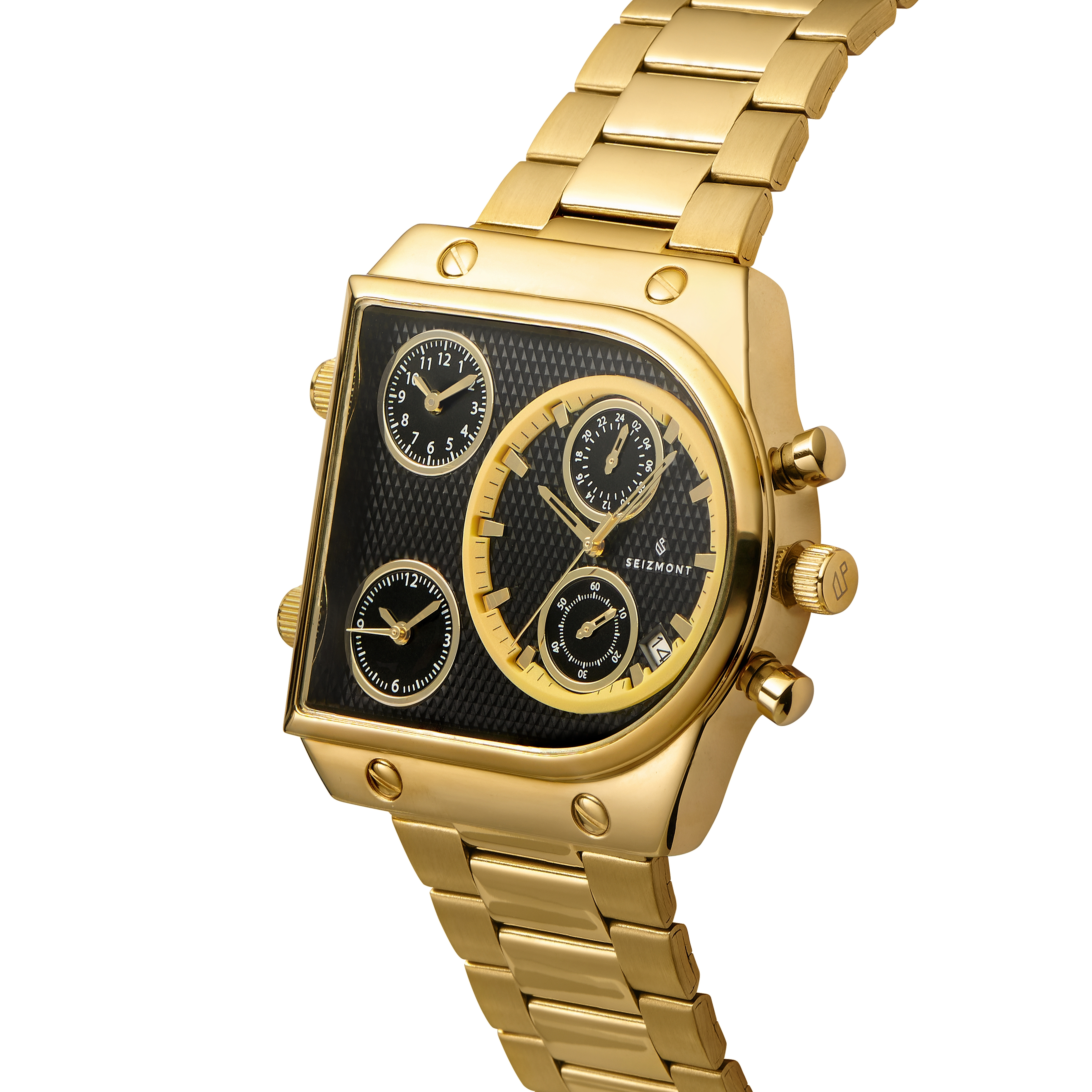 Gold-Tone Provectus Watch - 2