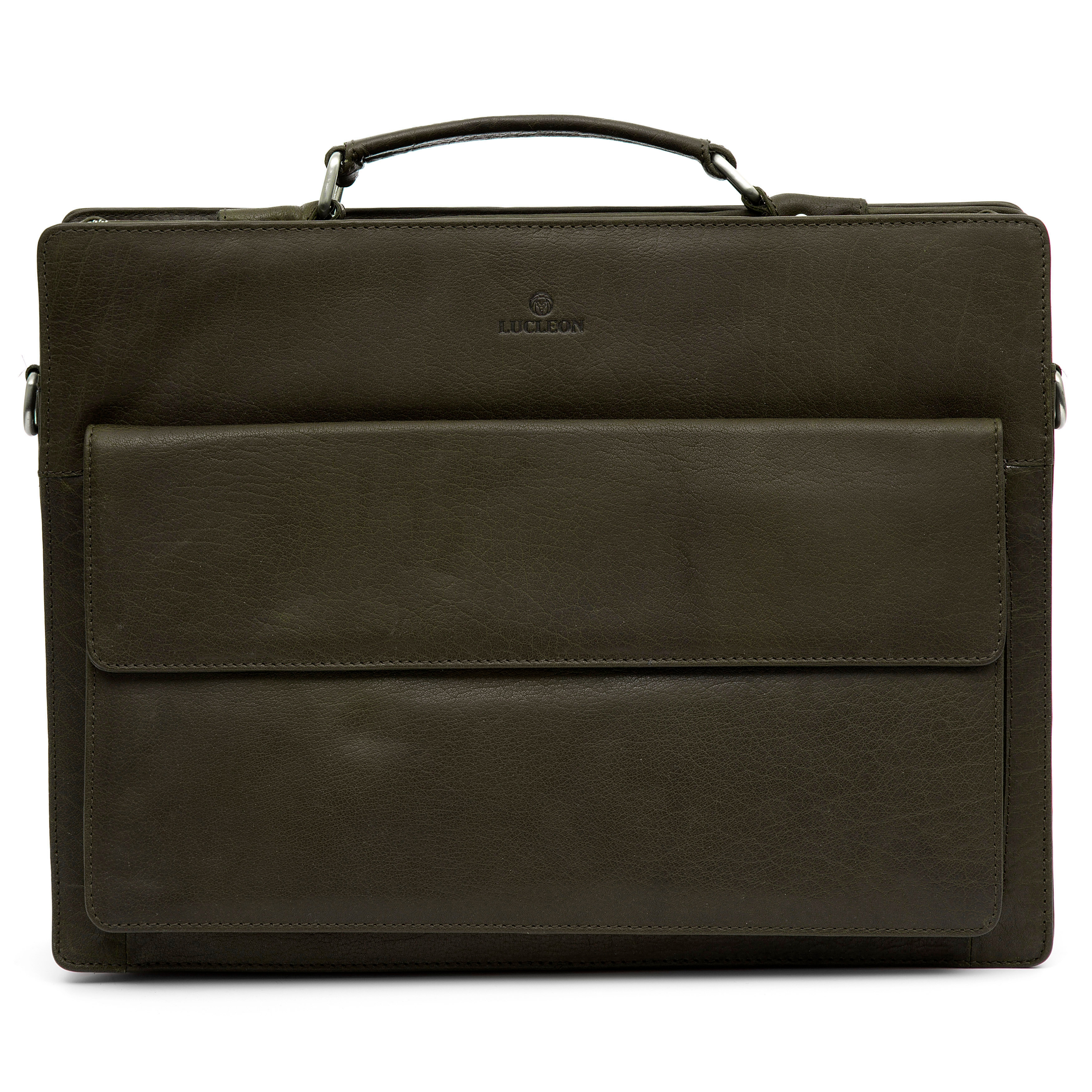 Montreal Olivengrønn Kompakt Skinnkoffert - 2