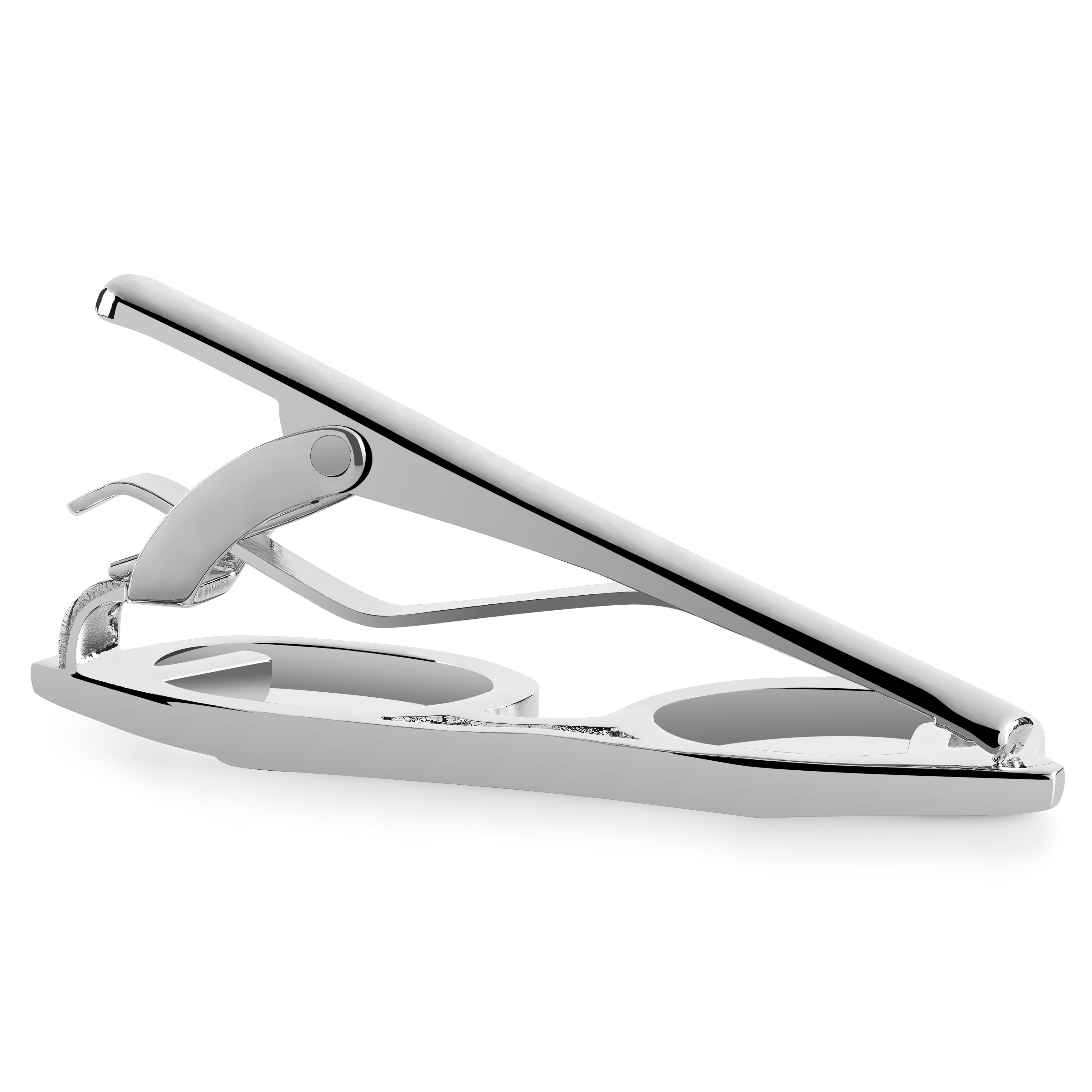 Meraklis | Sølvfarvet Brille Slipsenål - 2