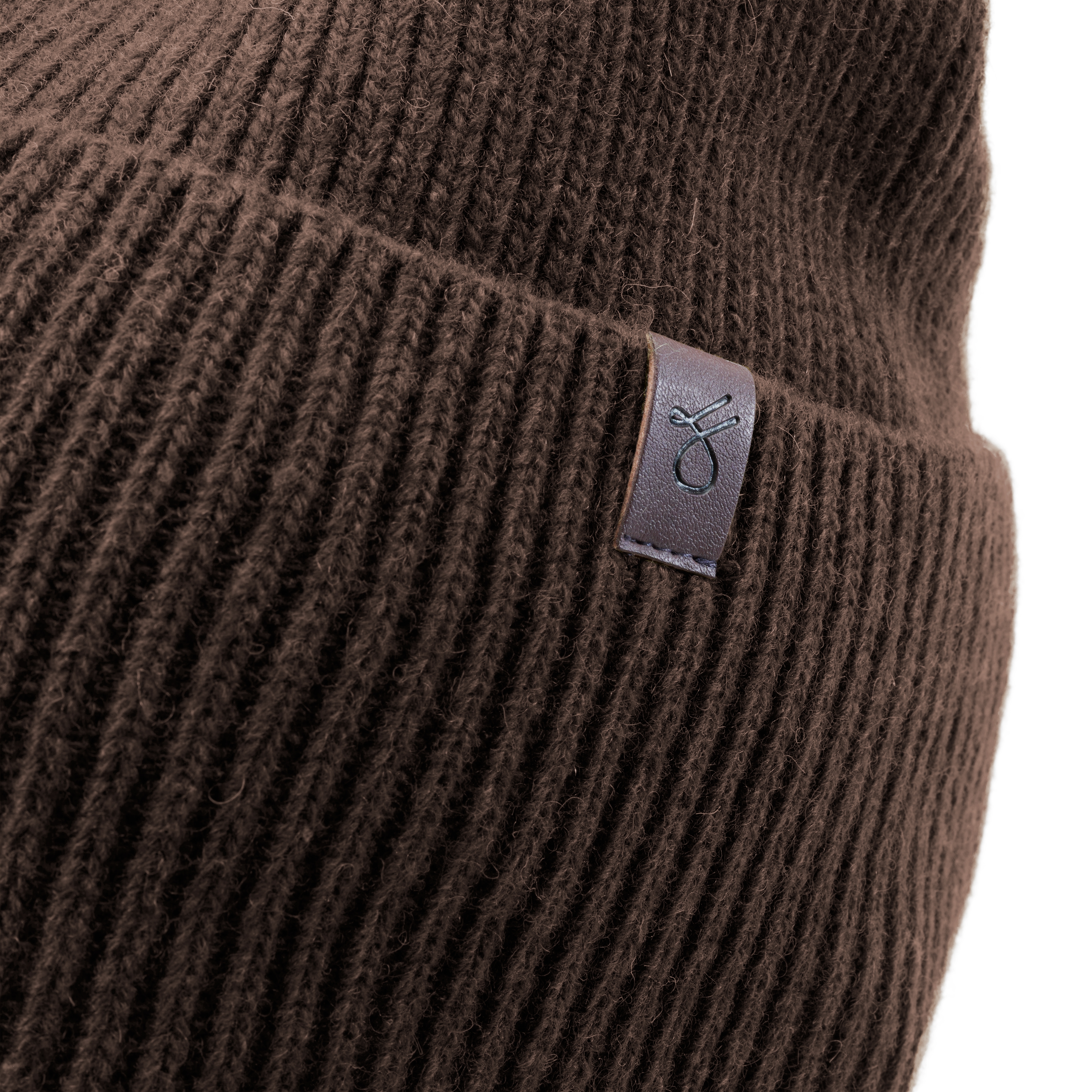 [LOW CLASSIC] / ☆ 24FW WOOL BUCKET BEANIE / DARK BROWN Dark Brown Knit Beanie Stocking Cap Winter Hat Mens Womens