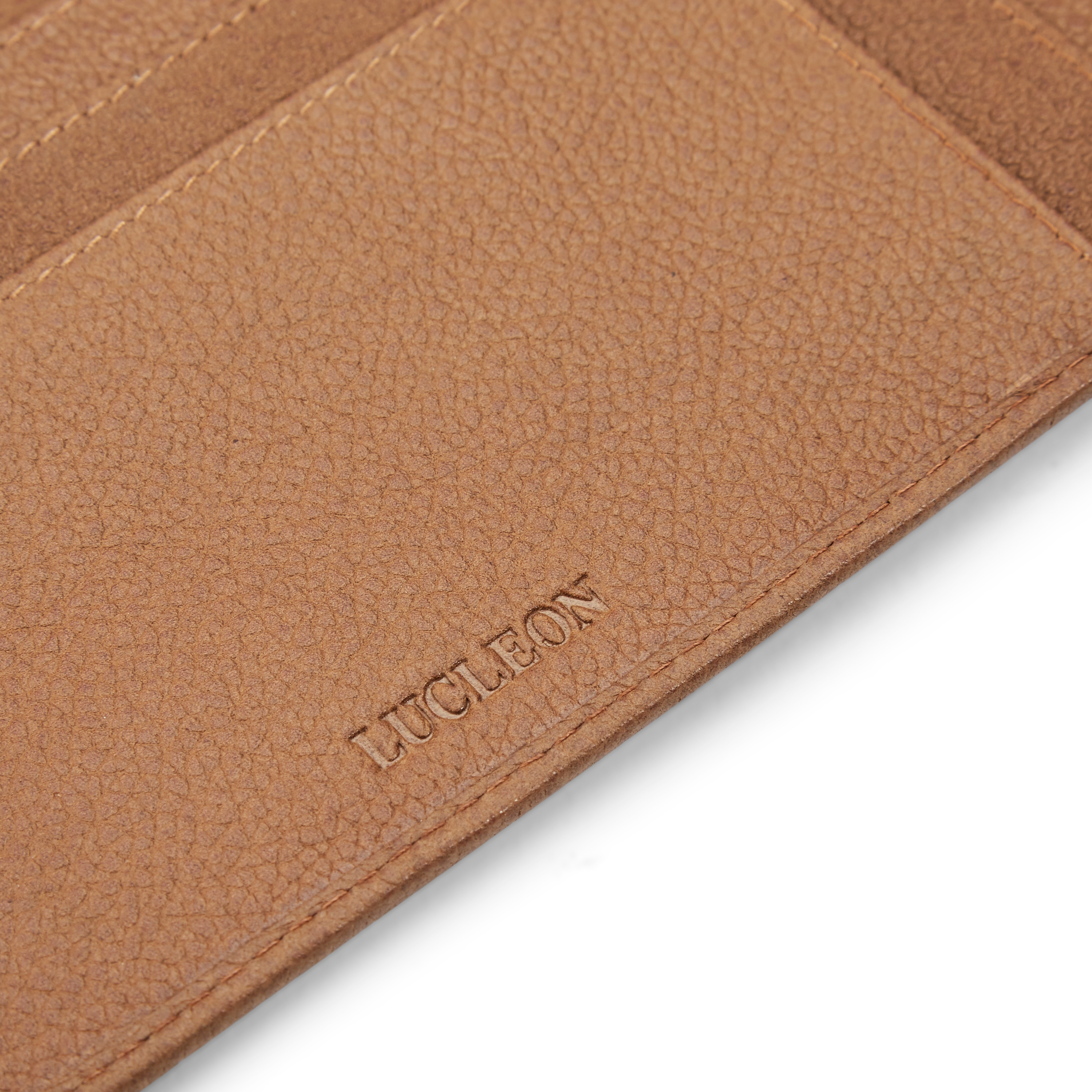 Cartera de viaje de cuero marrón con bloqueo RFID Lowe - 4