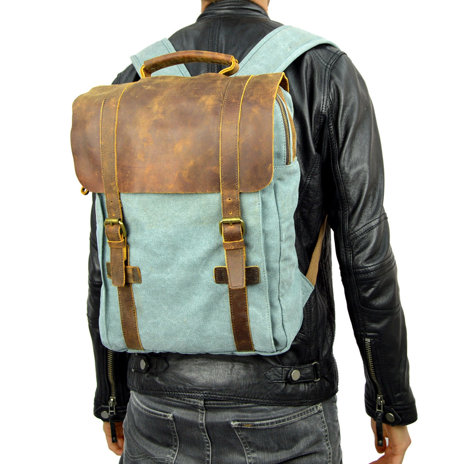 Blauer Rucksack Oita - 2