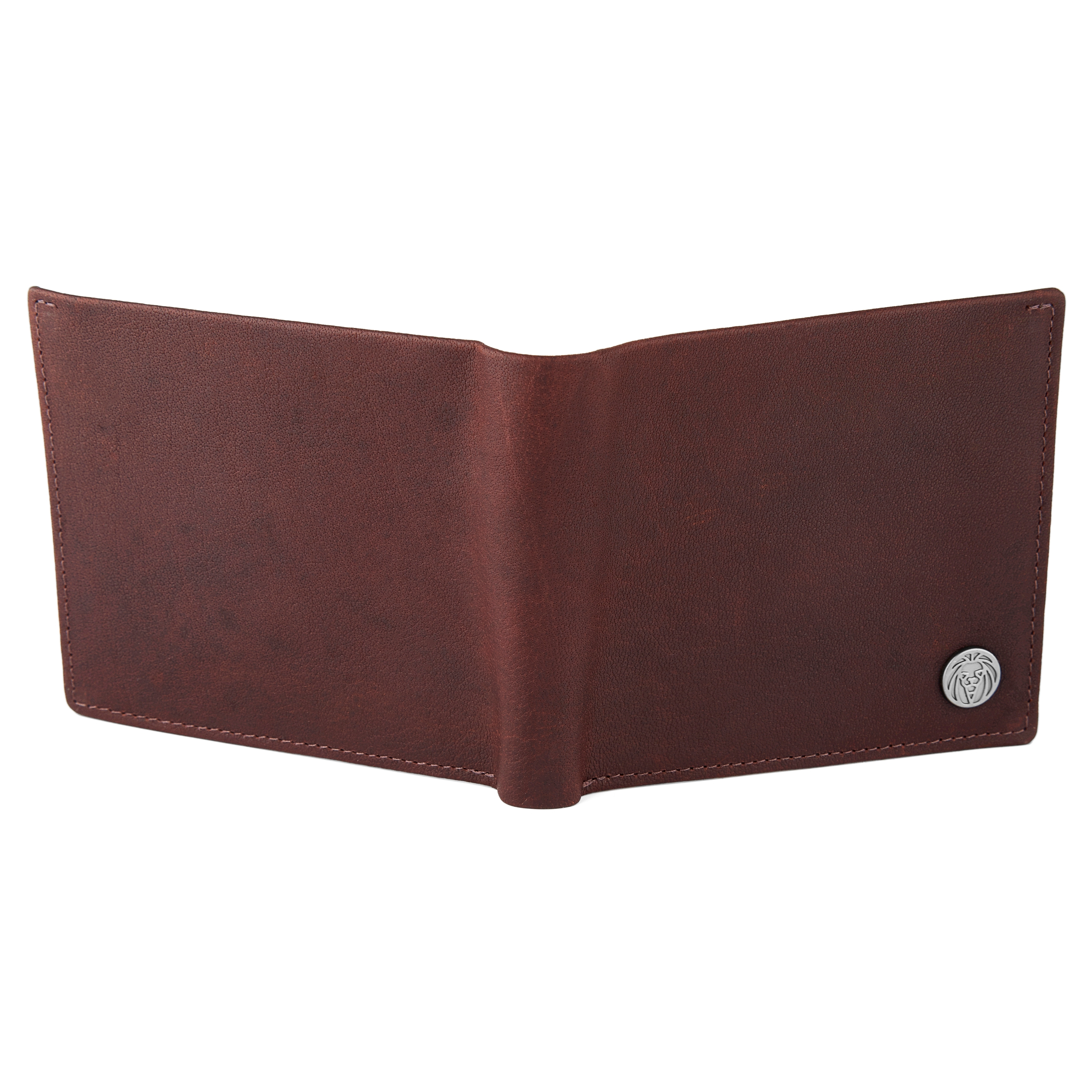 Καφέ Δερμάτινο Πορτοφόλι Oxford Classic Brown & Tan - 3