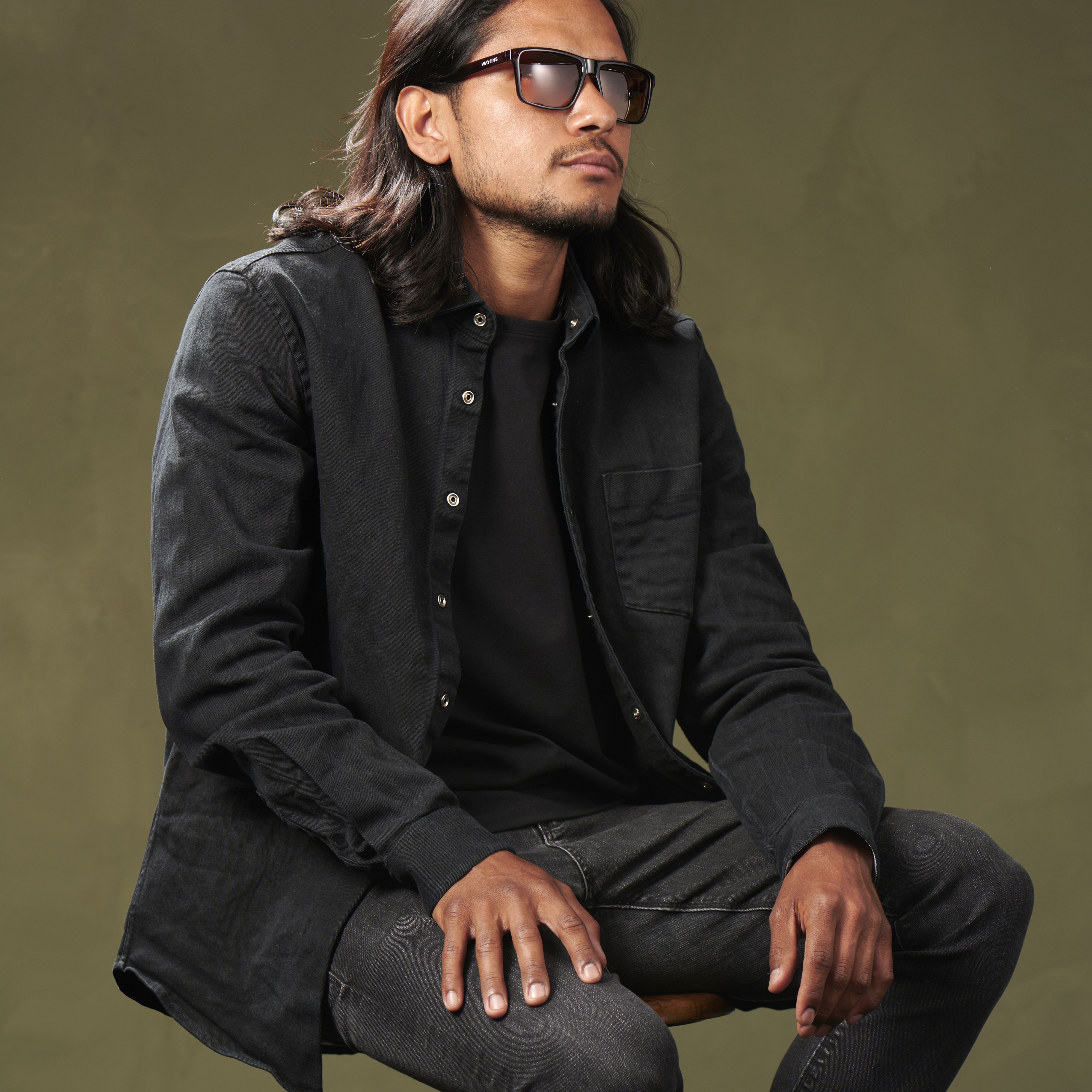 Lunettes de soleil dégradées marron Ambit - 3