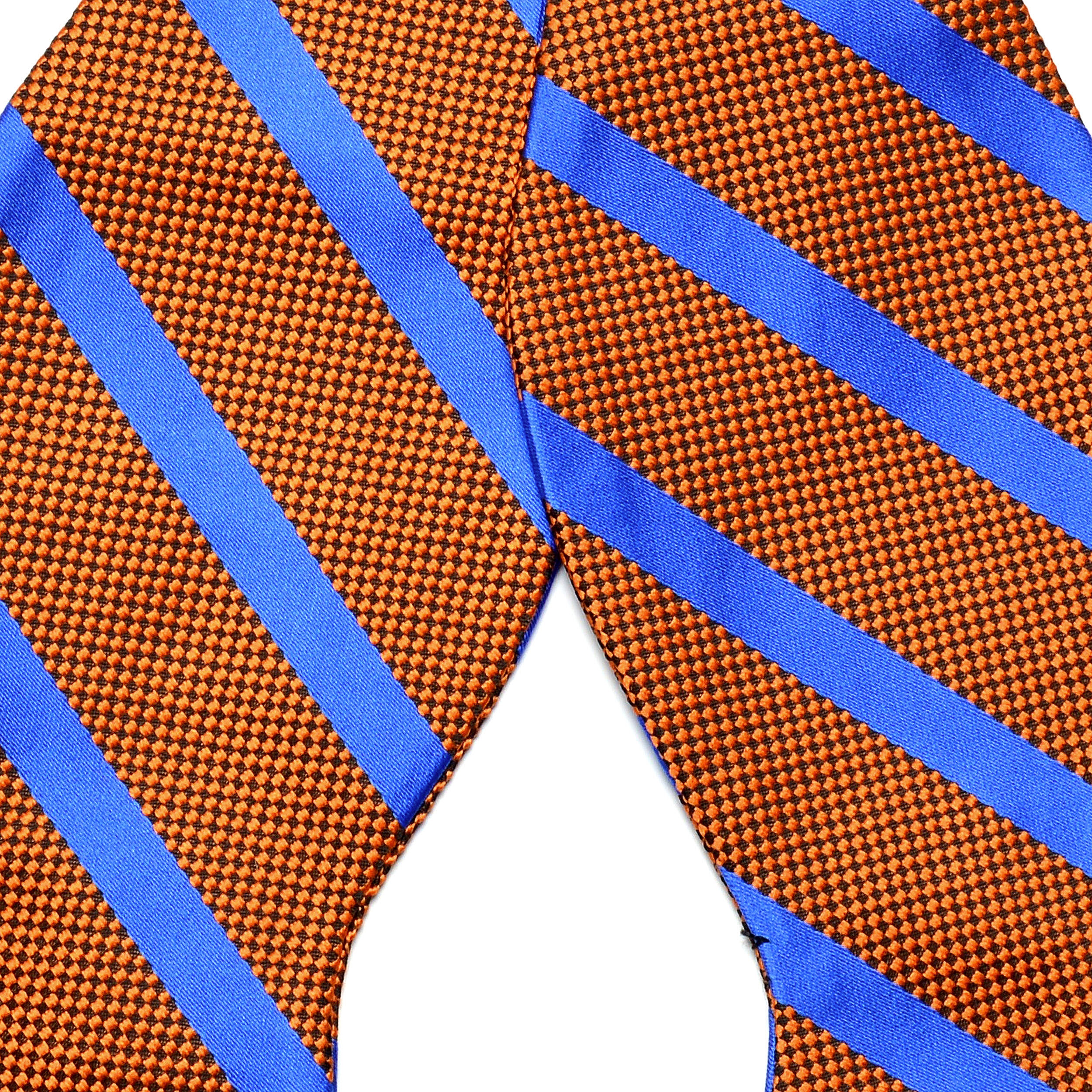 Noeud Papillon Soie A Rayures - 2