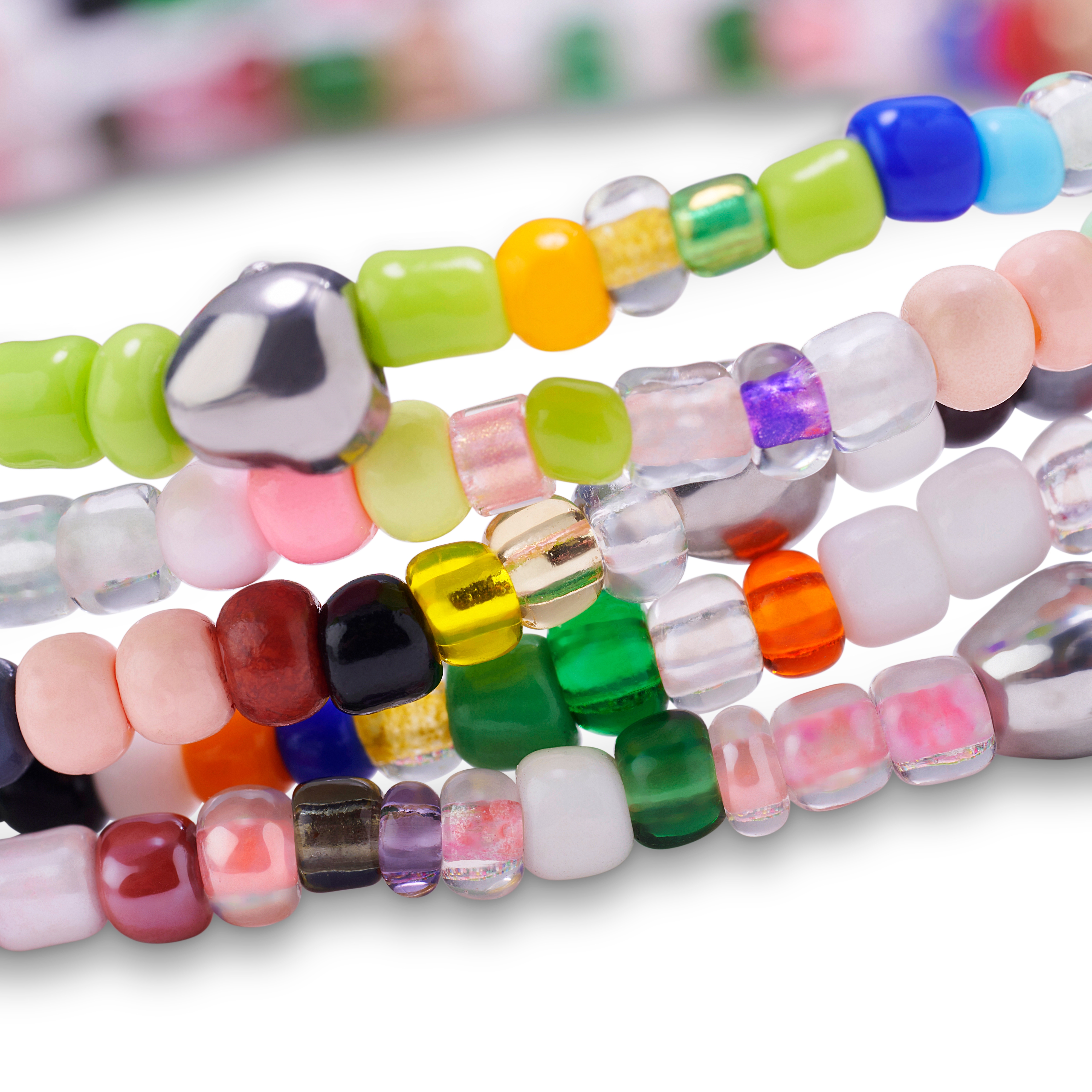 Amalfi | Dark-Tone Multi-Glass Beaded Bracelet - 3