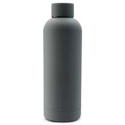 Water Bottle | 17 fl oz (500 ml ) | Grey Stainless Steel