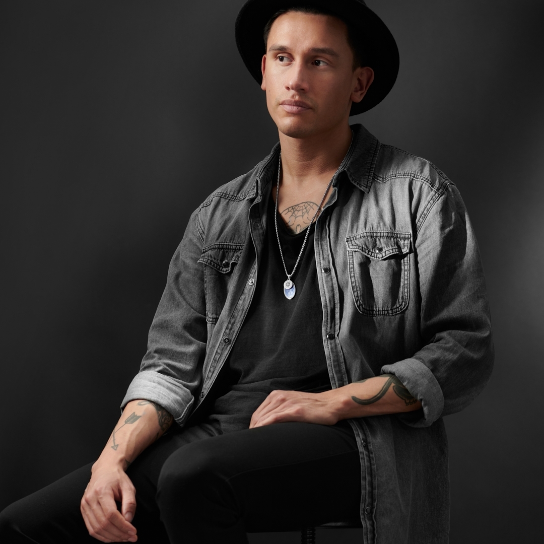 Collier Orisun Atlas à pierre sodalite - 4