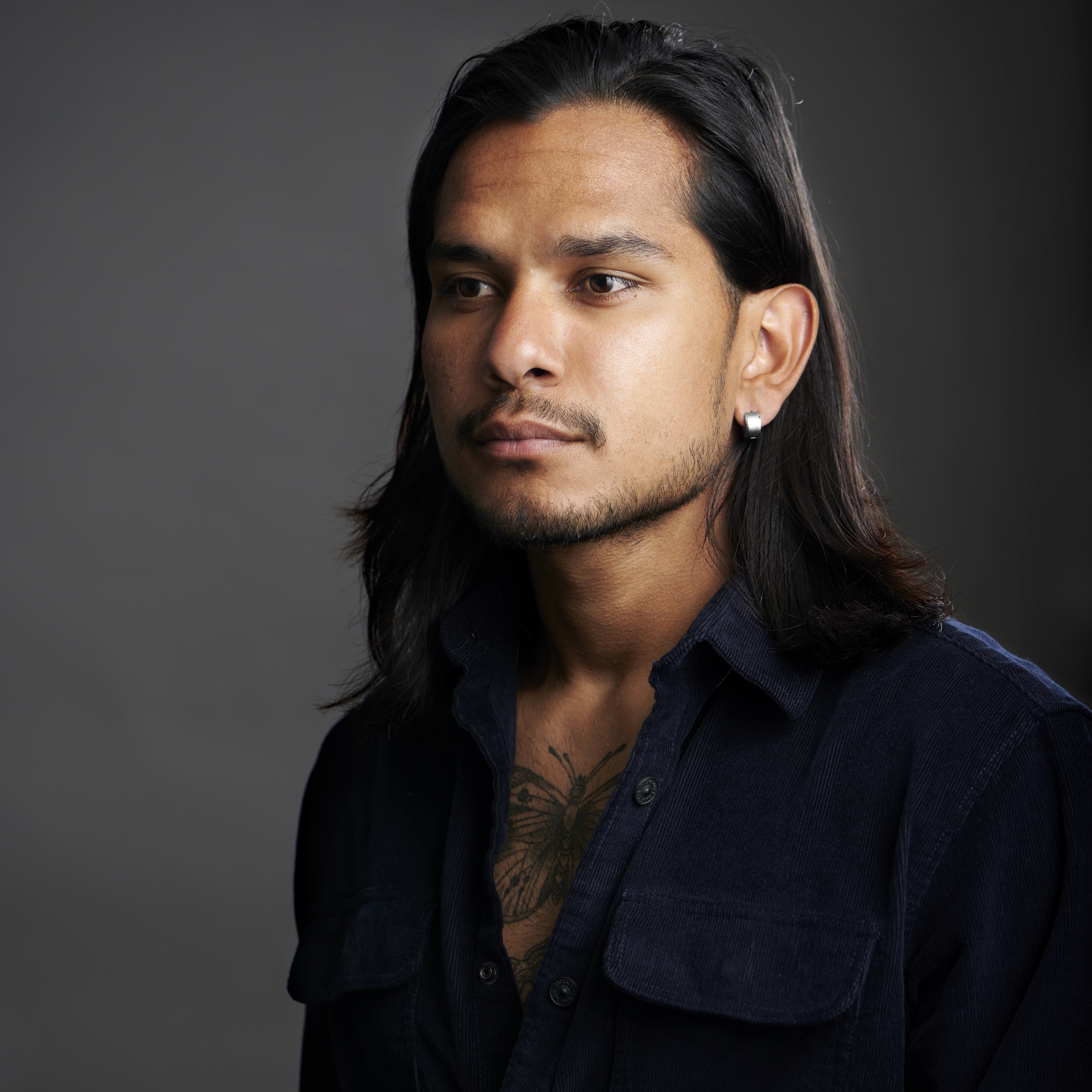 XL Stijlvolle Ronde Oorbel  - 5