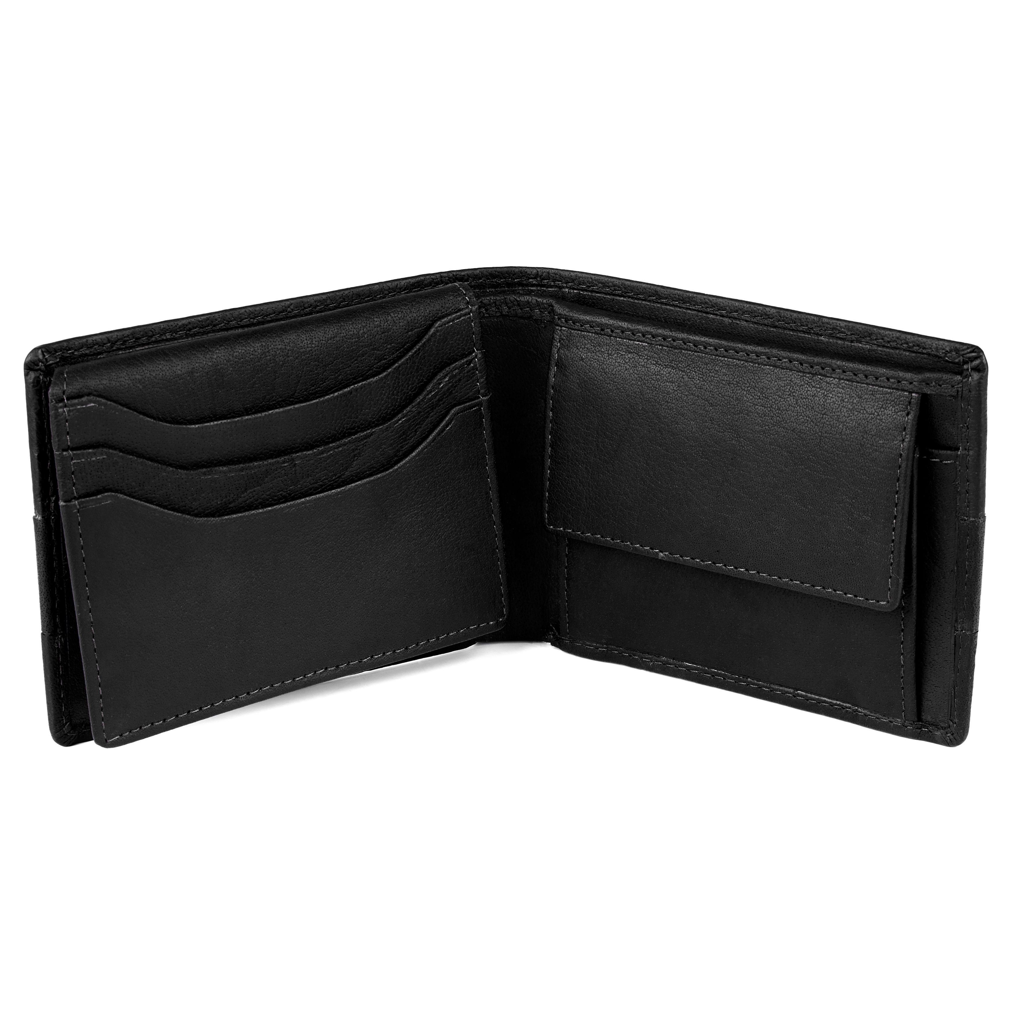 Oxford Svart Skinnlommebok - 2