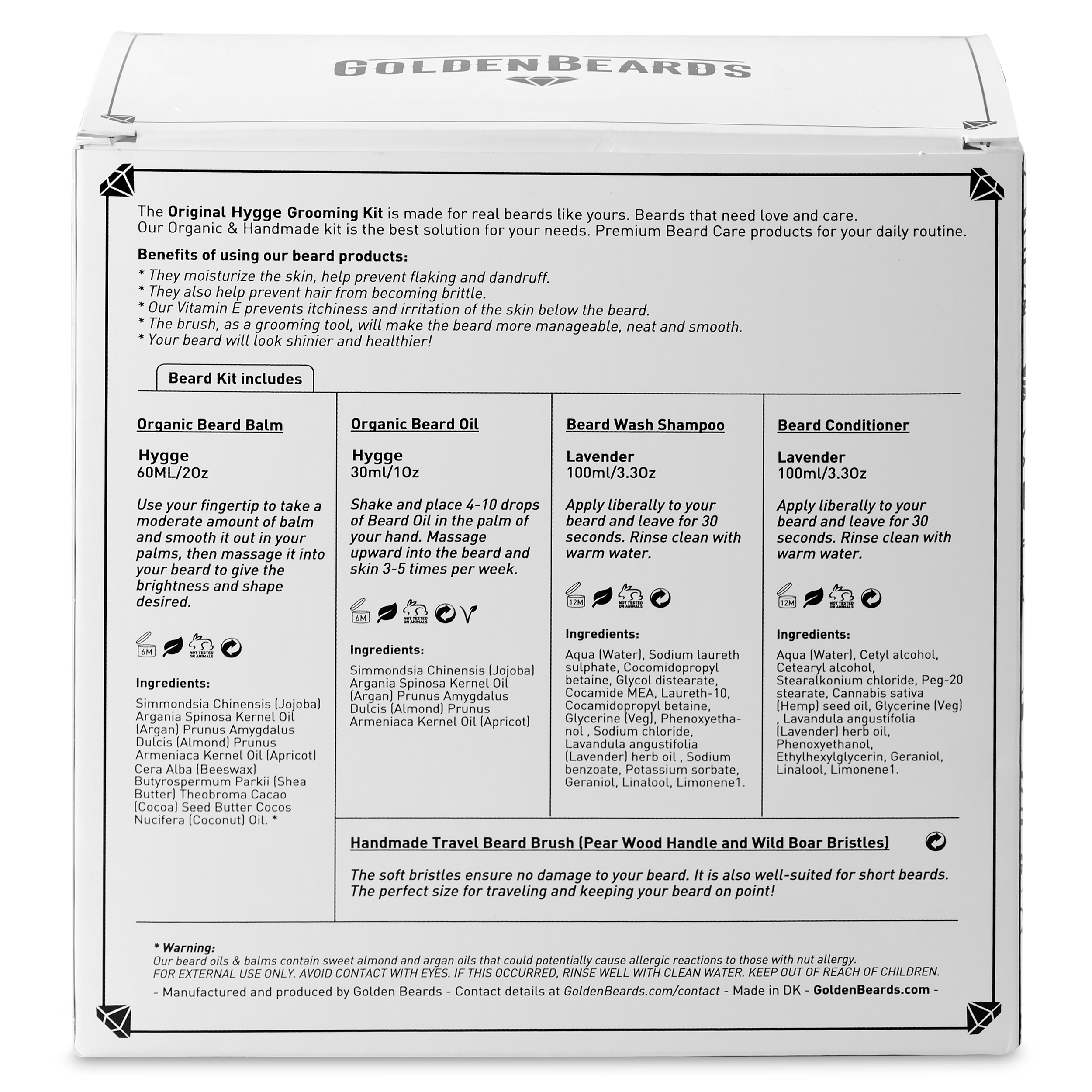 Kit de démarrage pour barbes Hygge Beard - 3