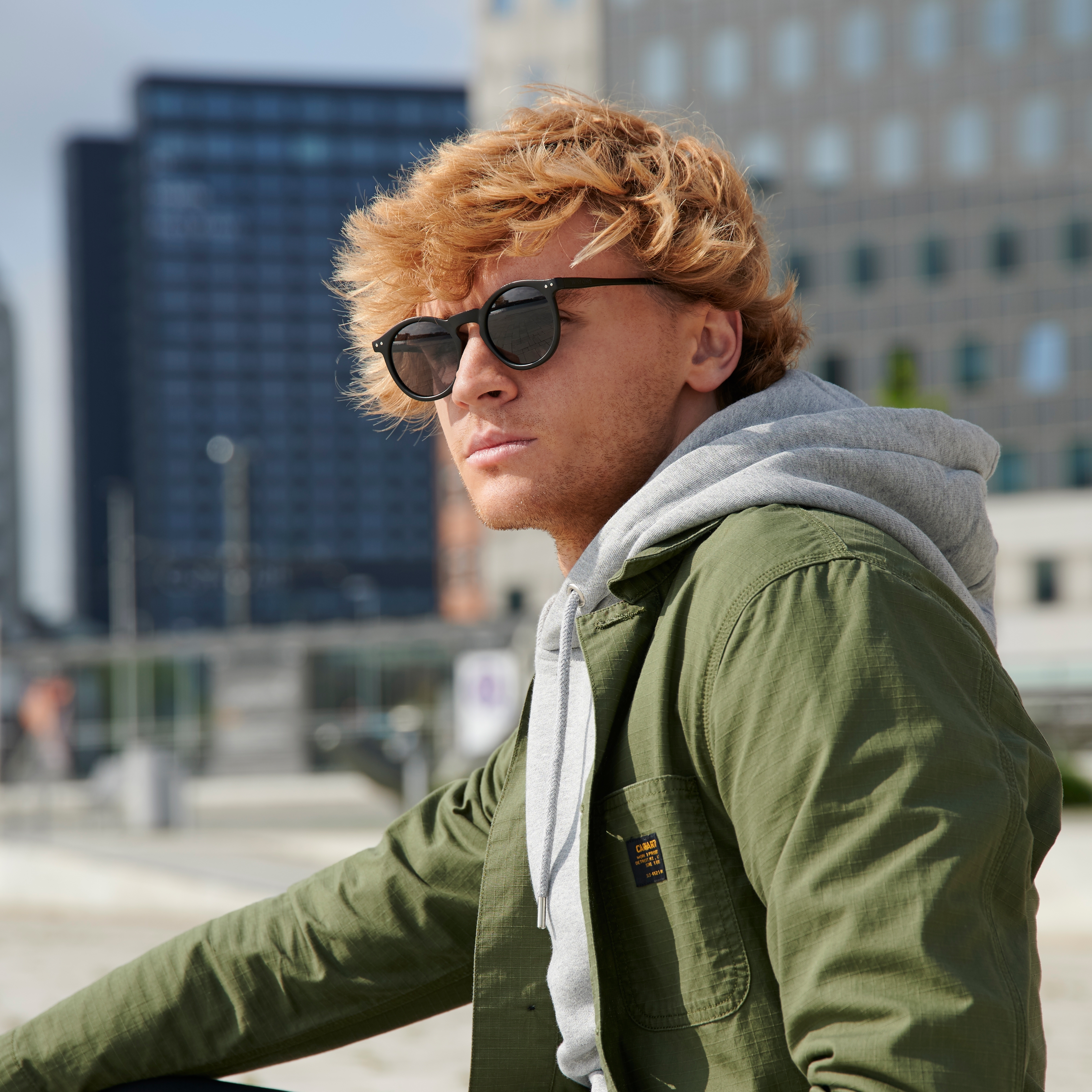 Lunettes de soleil Waylon noires - 6