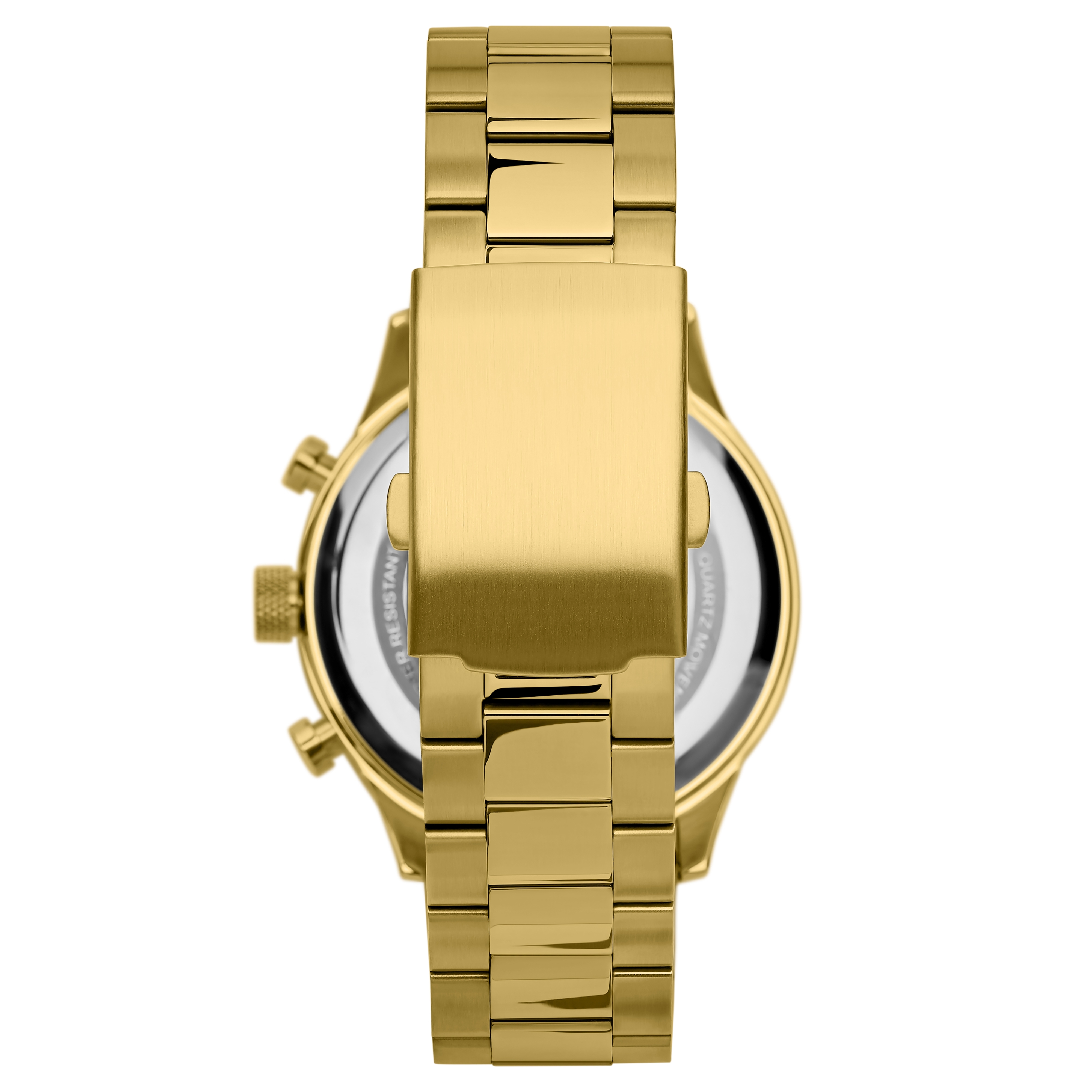 Gold-Tone Chain Troika Watch - 4