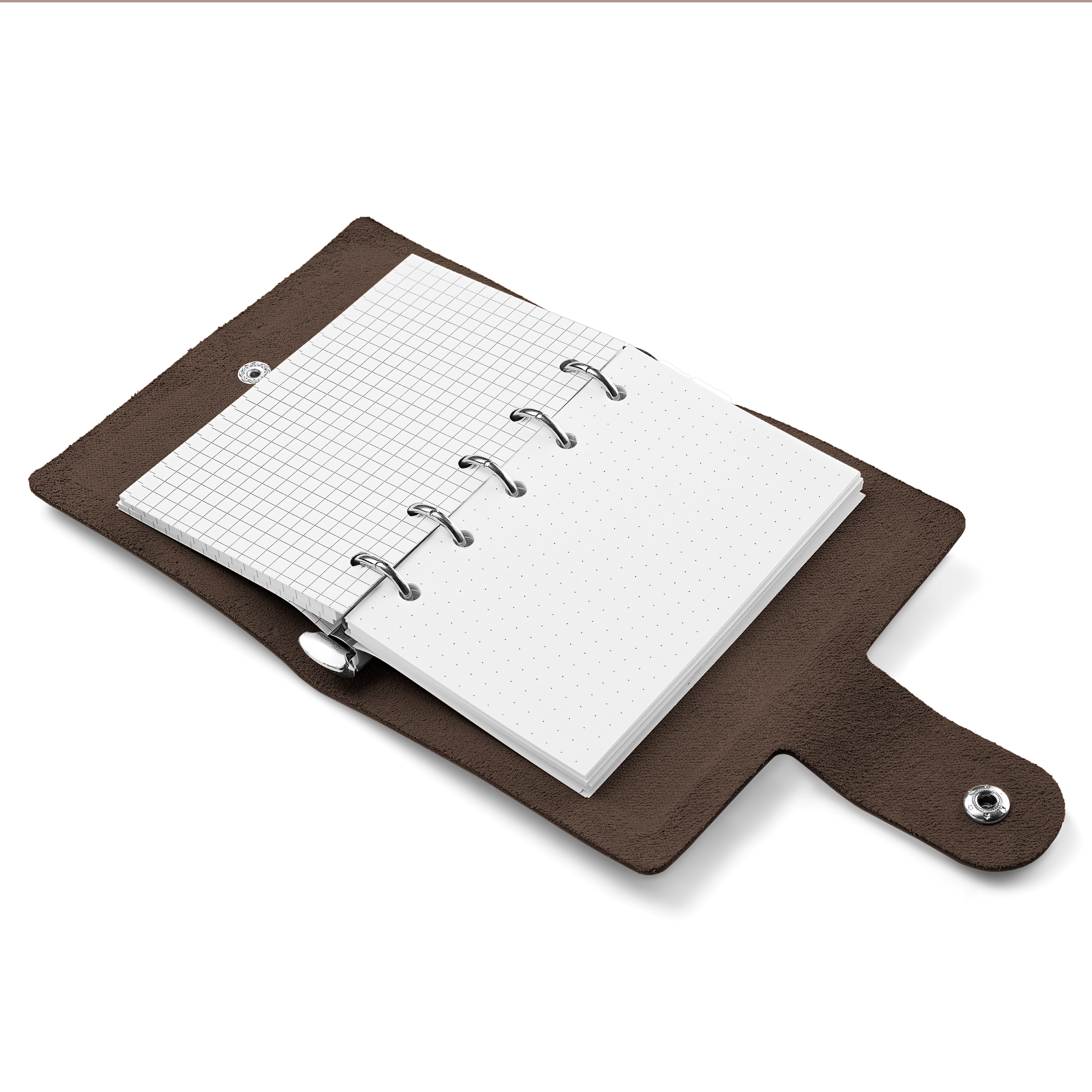 Zápisník | Tmavě hnědá kůže | Na druk - 6
