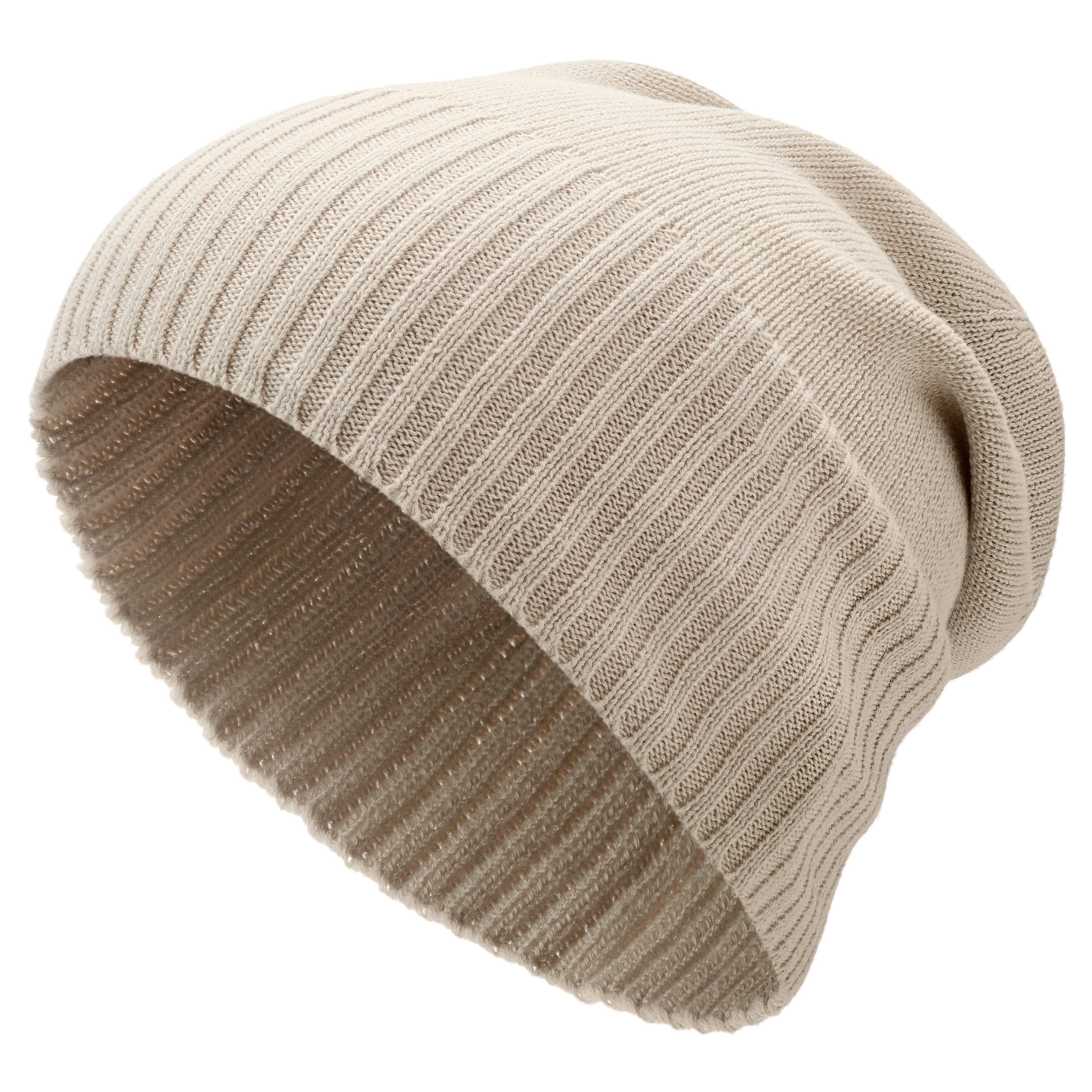 Konrad Kite | Off-white Lightweight Organic Cotton Beanie