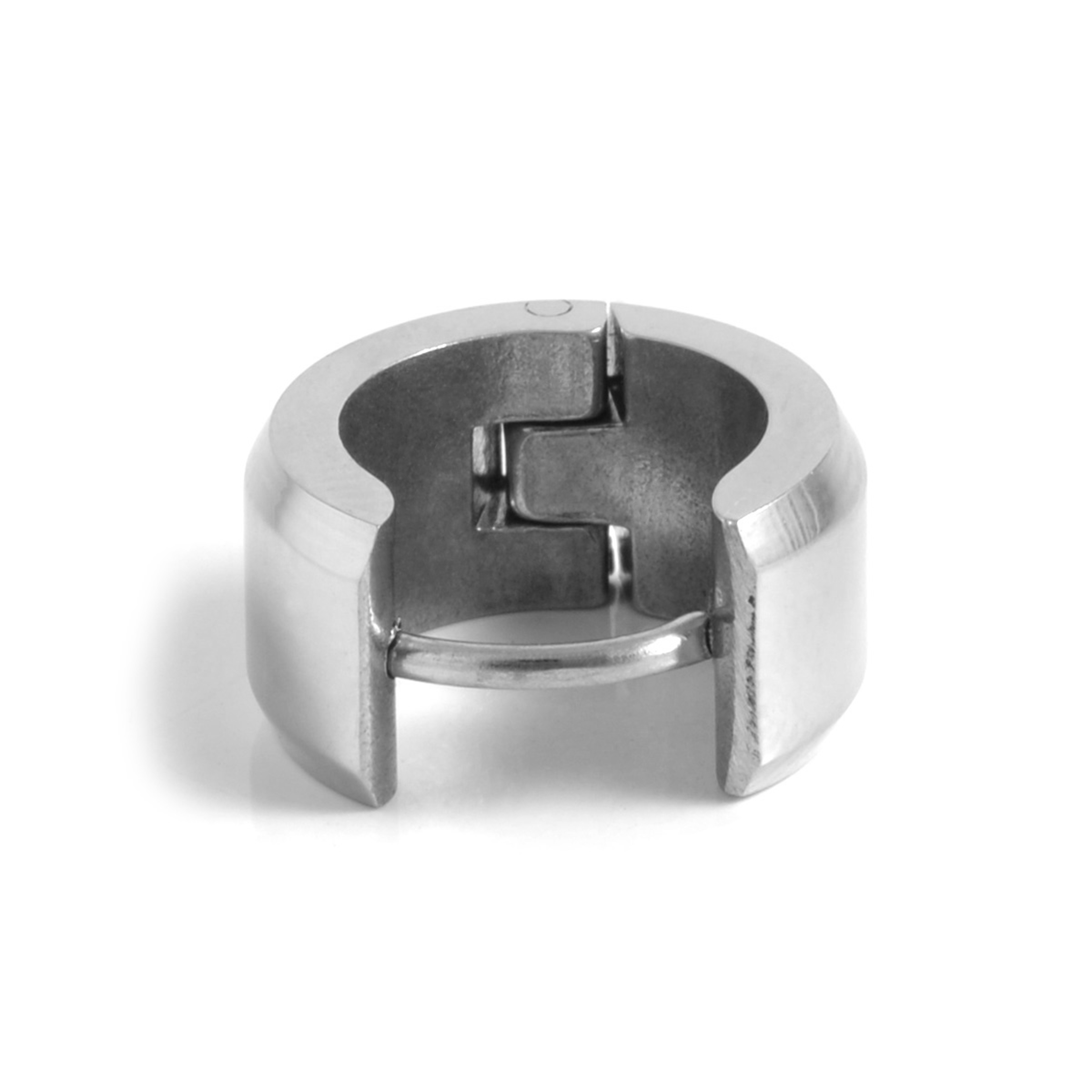 XL Stijlvolle Ronde Oorbel  - 2