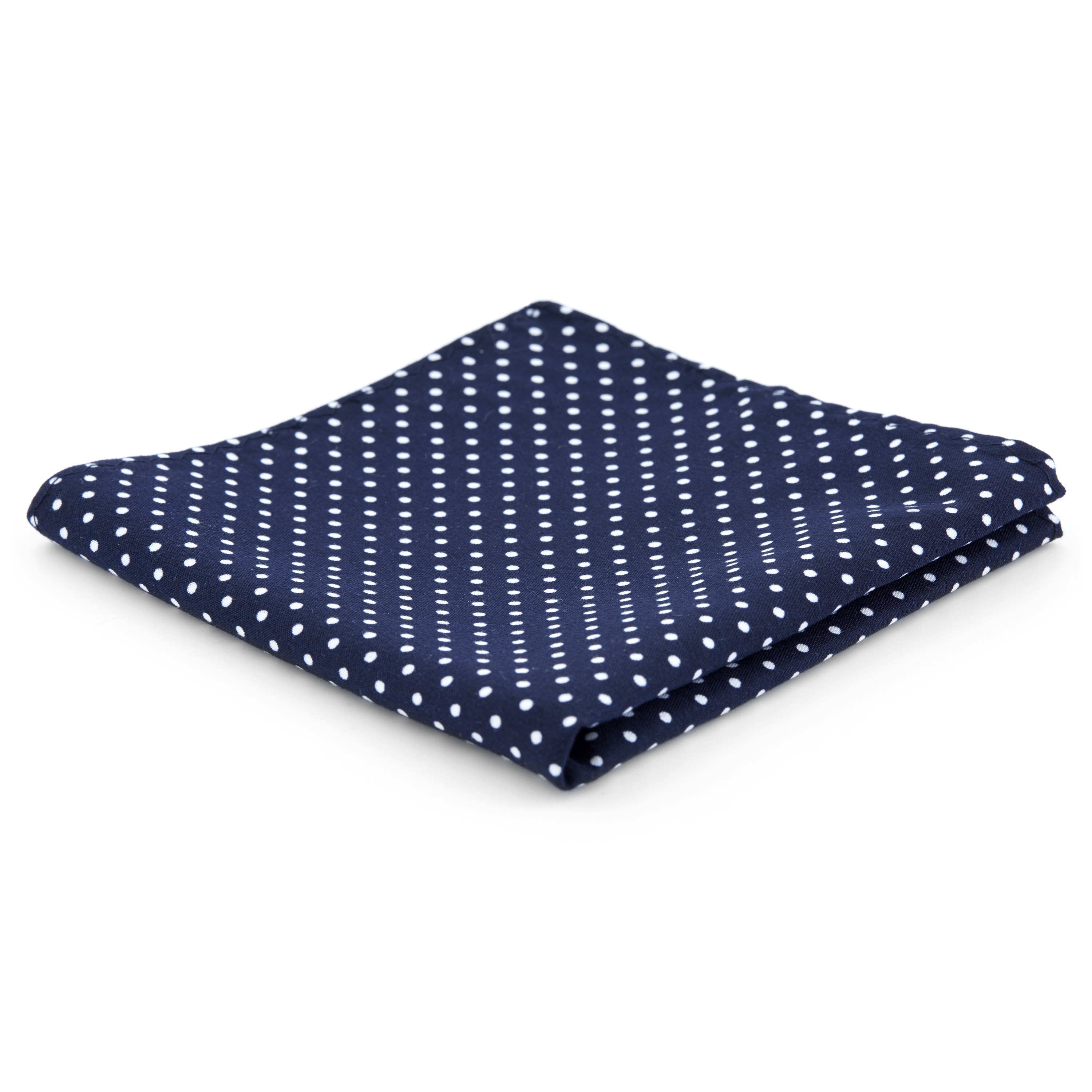 Blue polka dot sale tie and pocket square