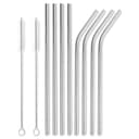 Dishwasher-Safe Stainless Steel Straws | Set of 8 Dishwasher-Safe Stainless Steel Straws | Set of 8