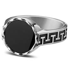 Black Onyx Men's Rings
