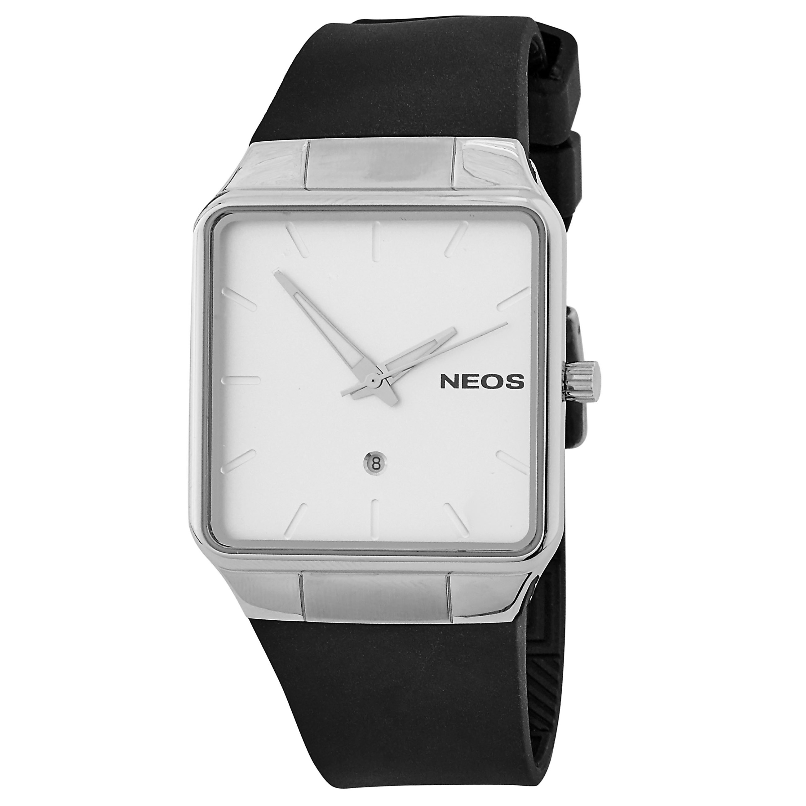 Black & White Sapphire Crystal Watch - 1