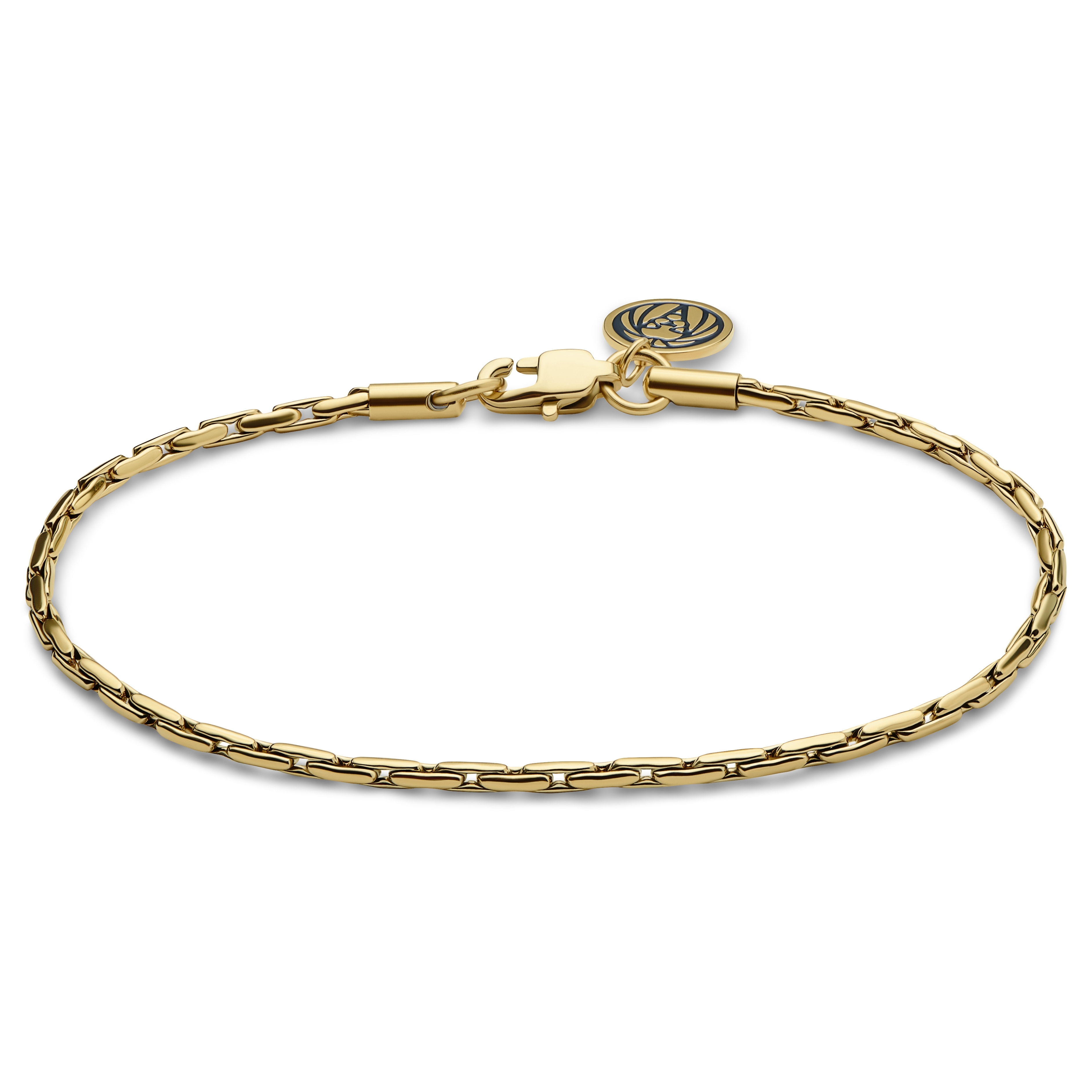 Custom 18K Venetian box chain bracelet : r/Gold