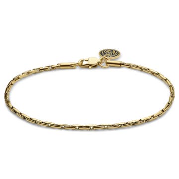Essentials | 1/16" (2 mm) Gold-Tone Rectangular Box Chain Bracelet Essentials | 1/16" (2 mm) Gold-Tone Rectangular Box Chain Bracelet