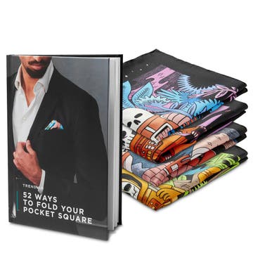 Set de pochettes de costume New Age et livret "Comment plier vos pochettes de costume" Set de pochettes de costume New Age et livret "Comment plier vos pochettes de costume"
