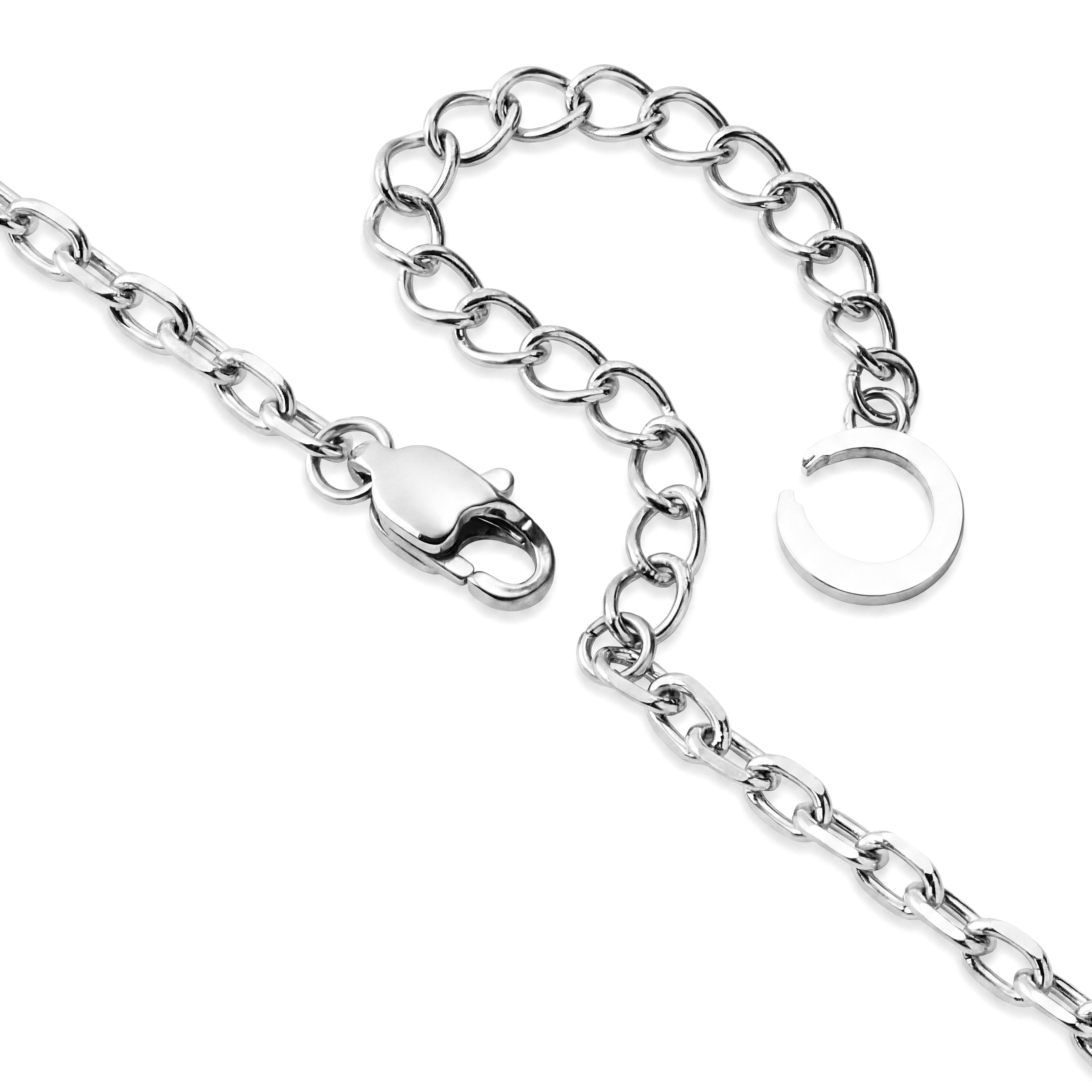 Pearlmania | Collar Solar Burst con colgante de acero inoxidable - 5