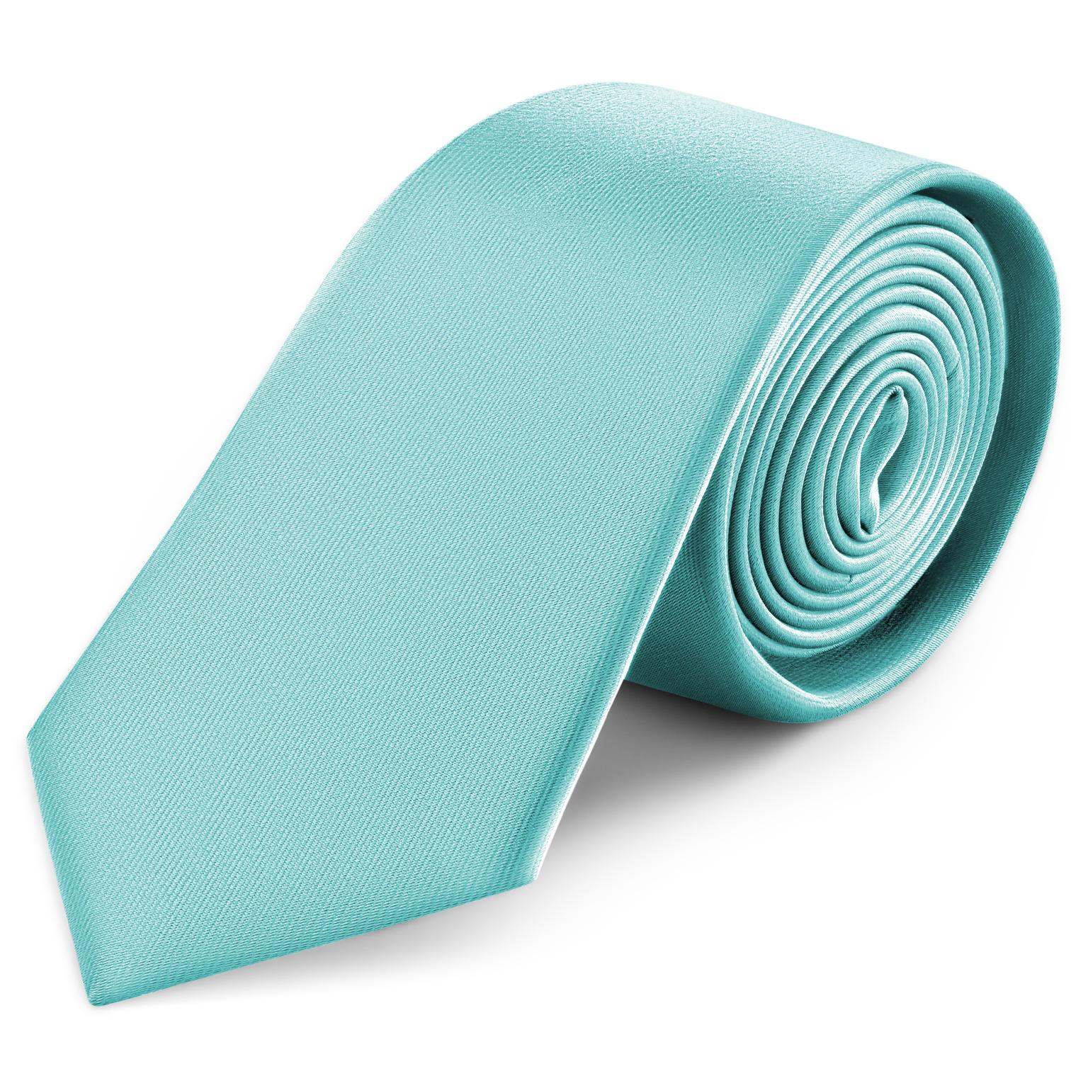 8 cm Babyblå Satinslips 8 cm Babyblå Satinslips