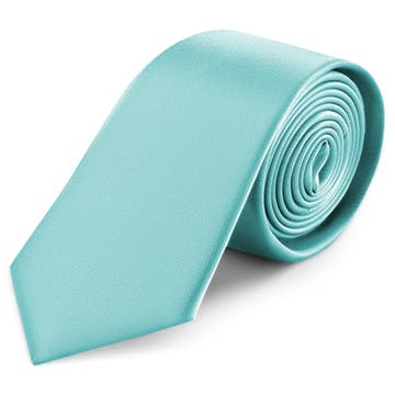 8 cm Baby Blue Satin Tie 8 cm Baby Blue Satin Tie