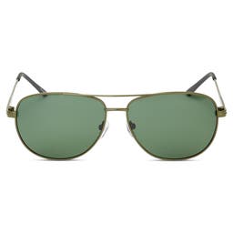 Ambit Olivengrønne Pilotsolbriller