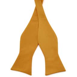 Autumn Yellow Basic Self-Tie Bow Tie
