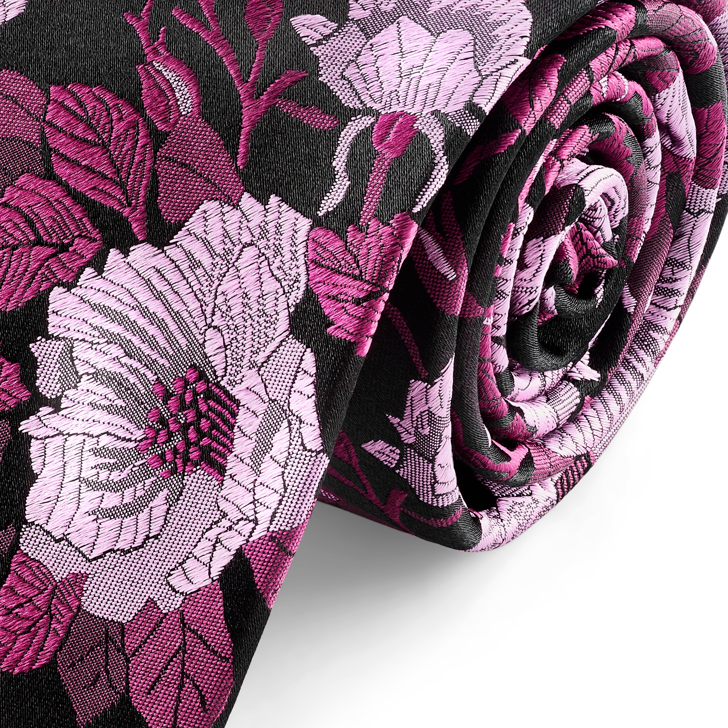 Dianthus | 8 cm Pink Silk Flower Tie - 2