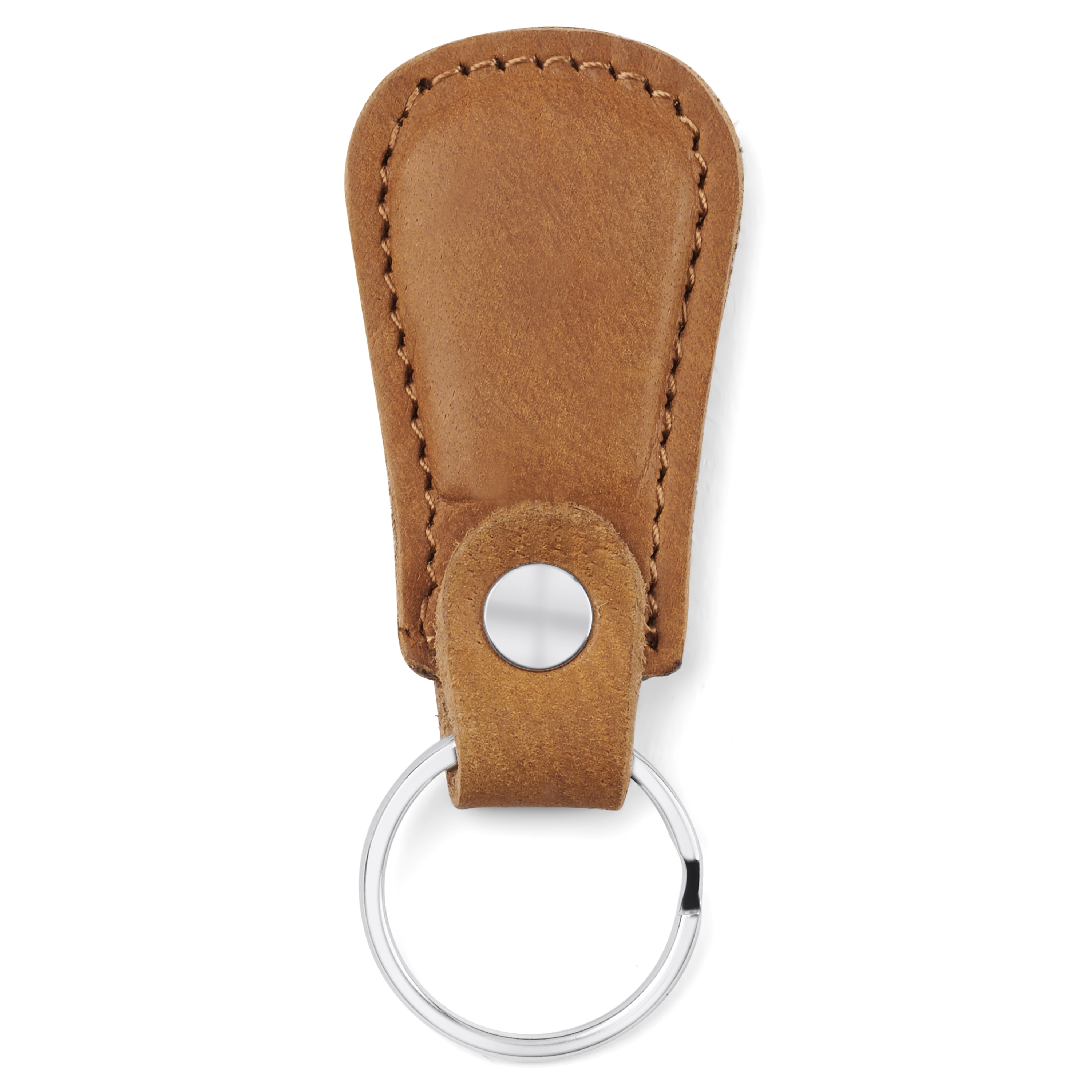 Avaimenperä | Konjakinvärinen full grain -puhvelinnahkainen | Lyhyt - 2