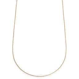 Essentials | 1.5 mm Lightweight Gold-Tone Cable Chain Necklace
