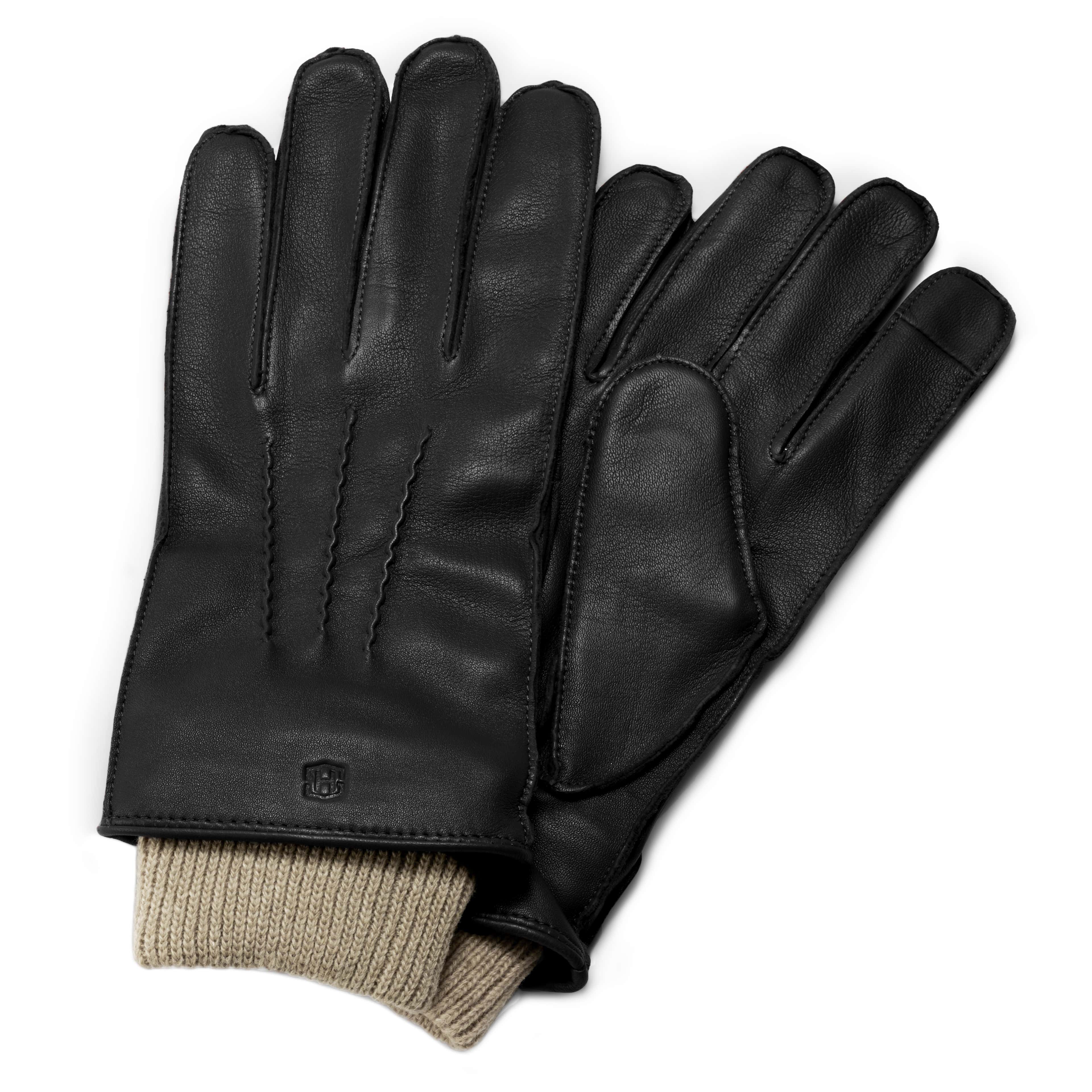 Harper Black Sheep Leather Gloves