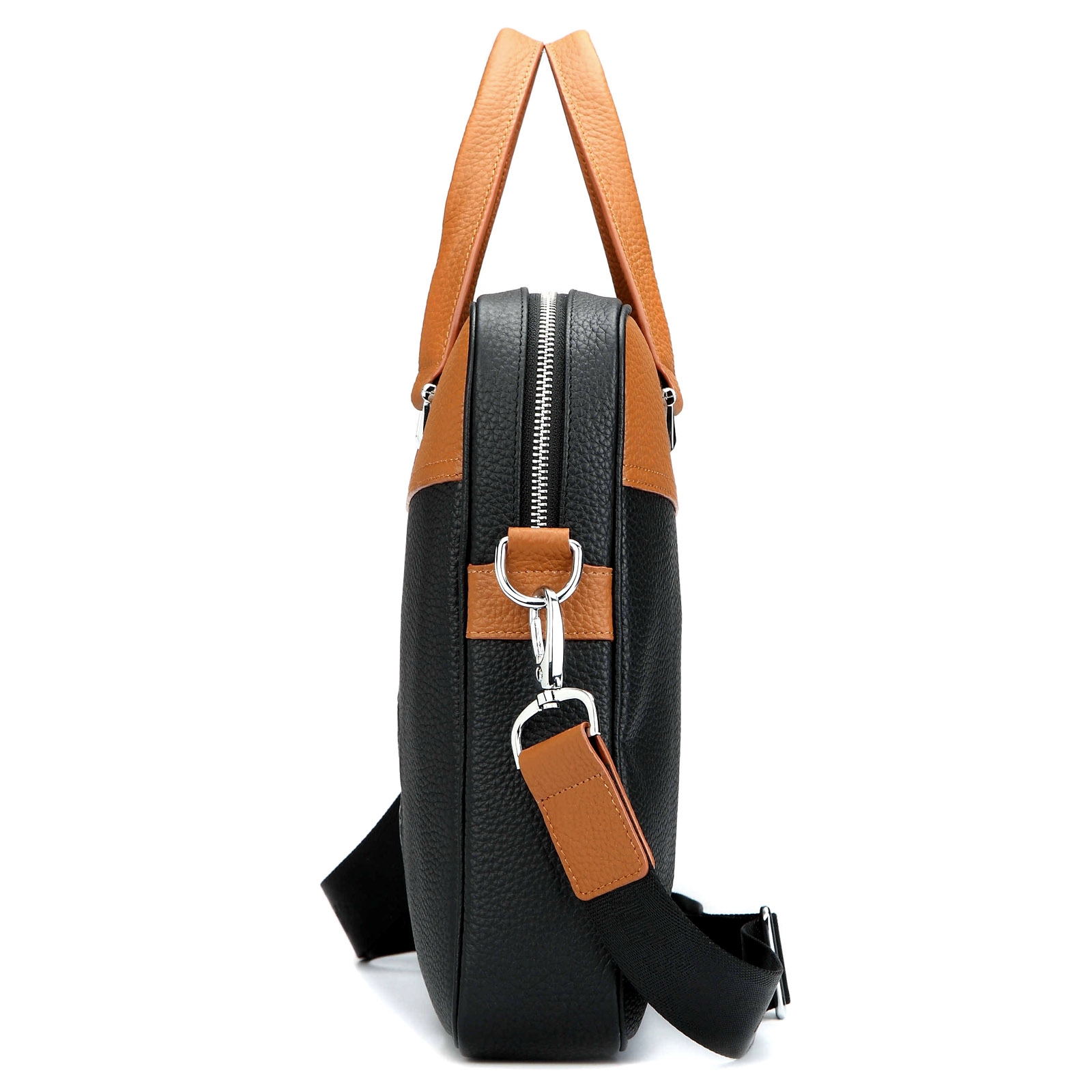 Maletín ejecutivo en cuero negro Paris - 3