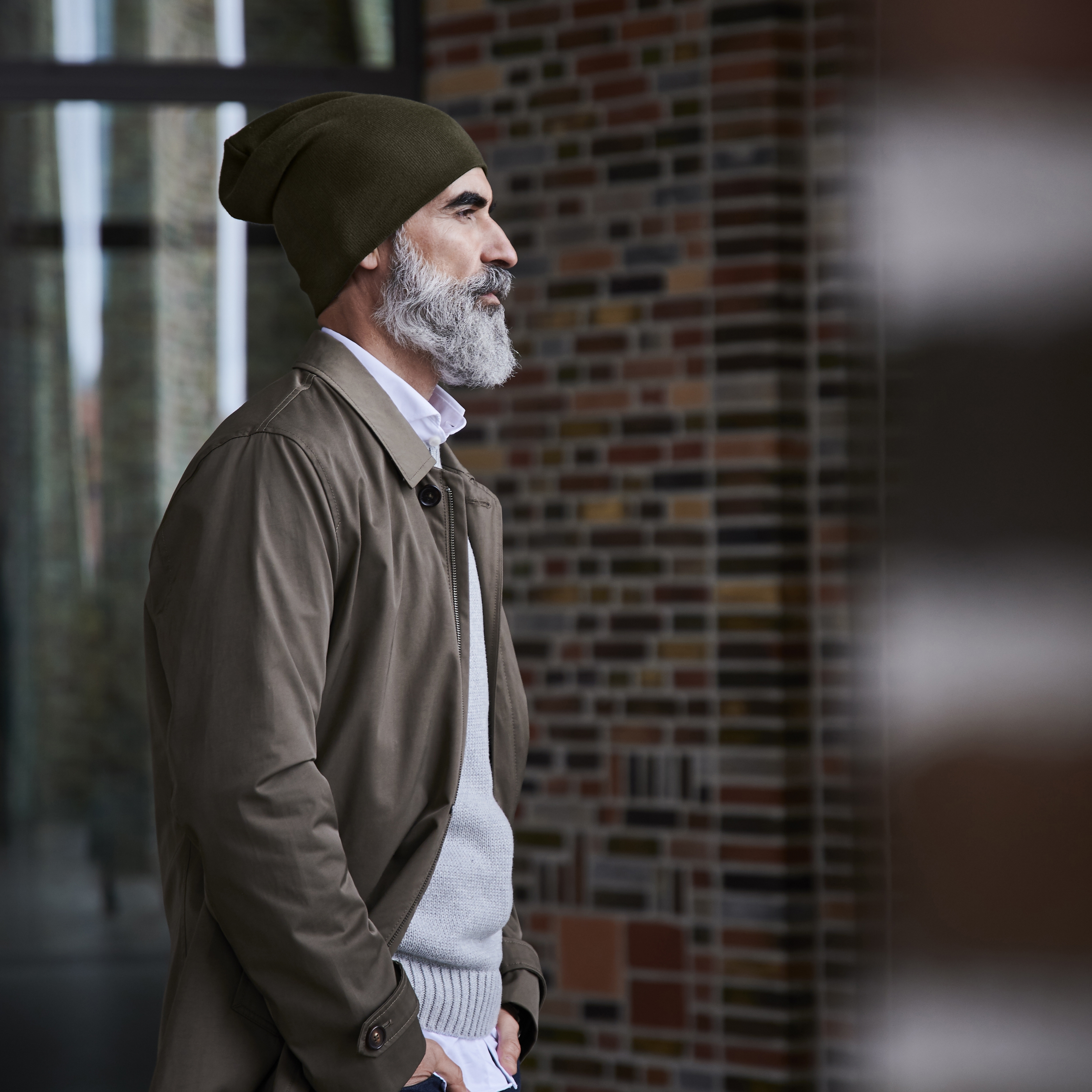 Olive Kyler Kite Lightweight Organic Cotton Beanie - 5