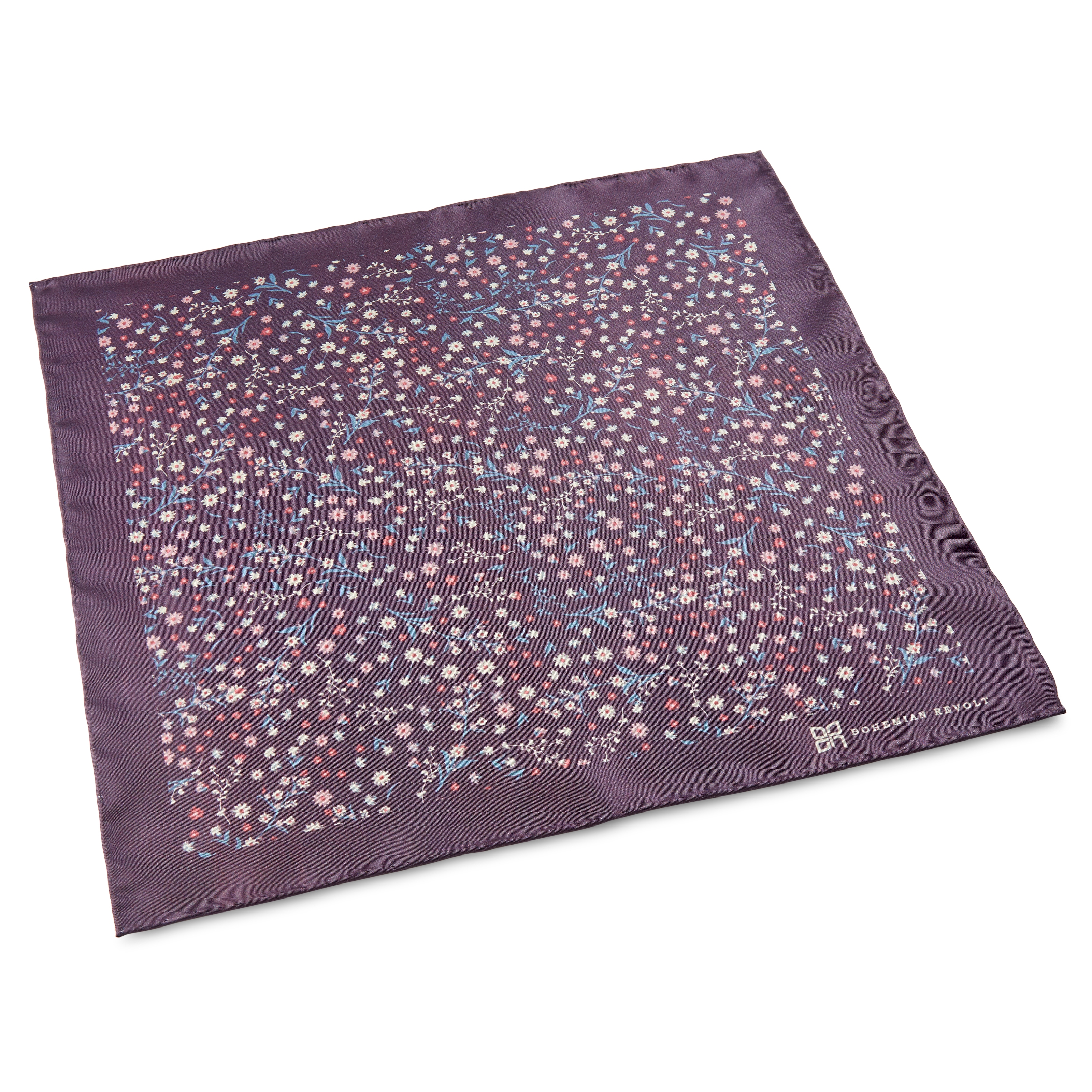 Brendan Silk Boho Pocket Square - 2
