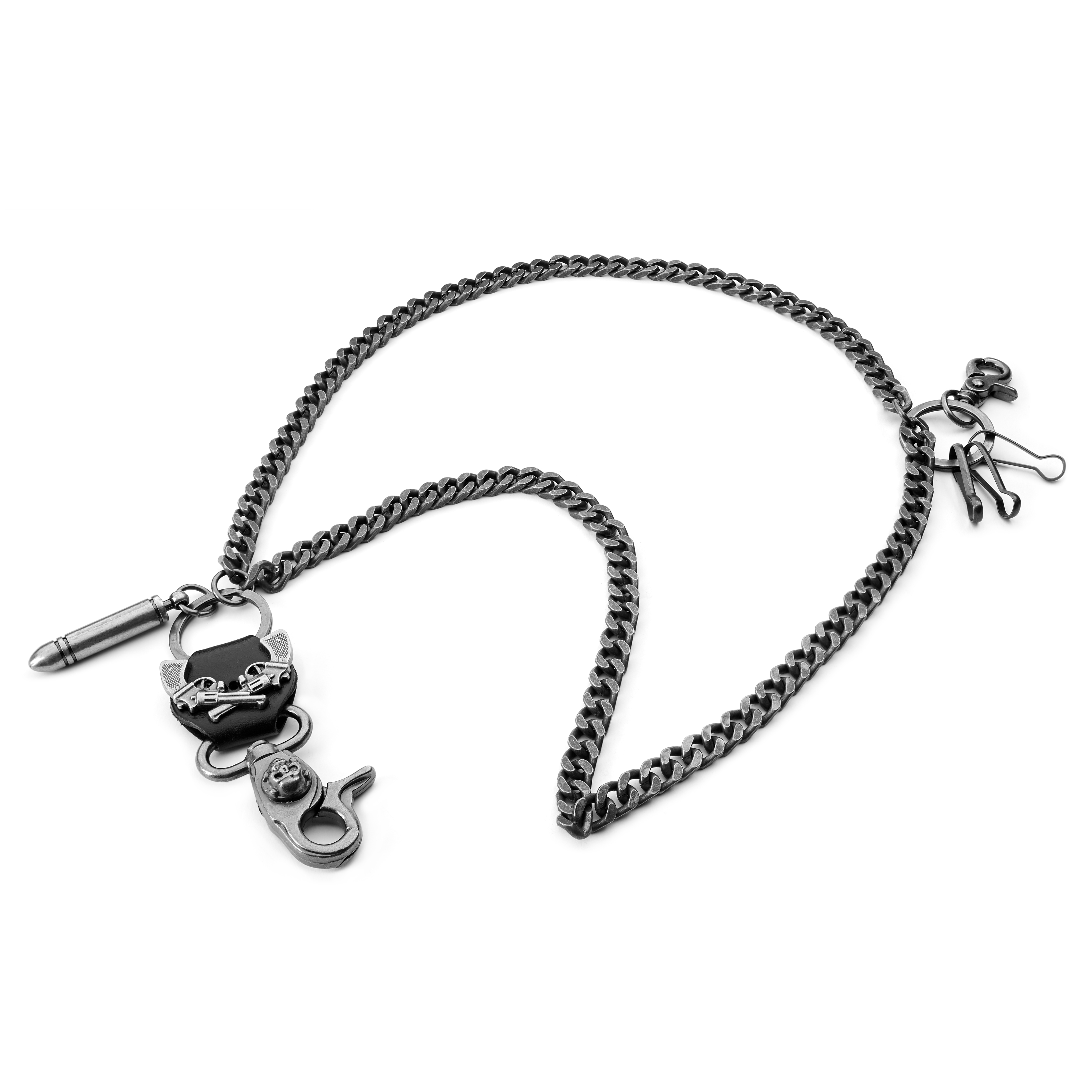 Portefeuilleketting met Pistolen & Munitie - 1