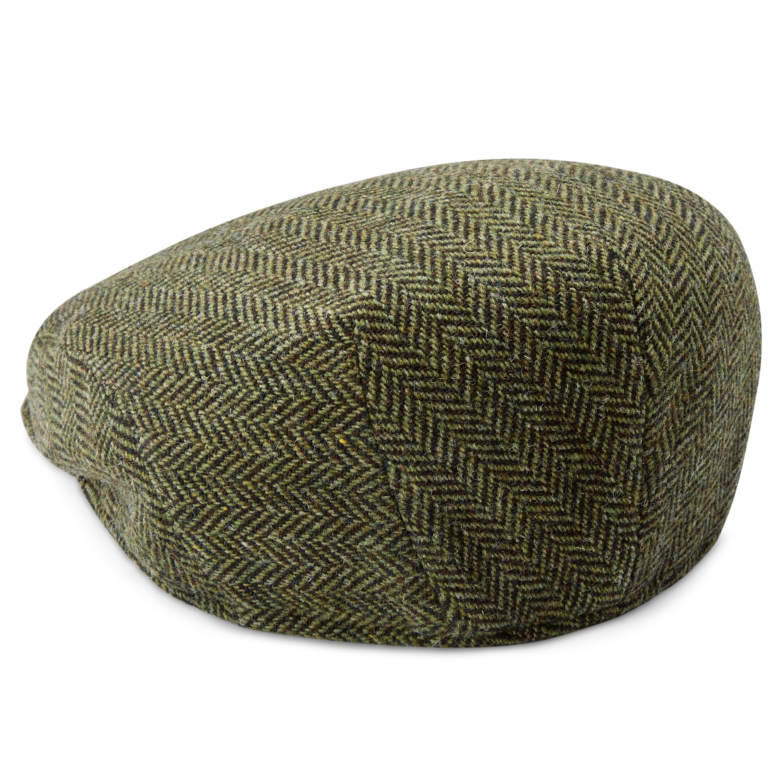 Eddye Green Wool Fido Flat Cap - 3