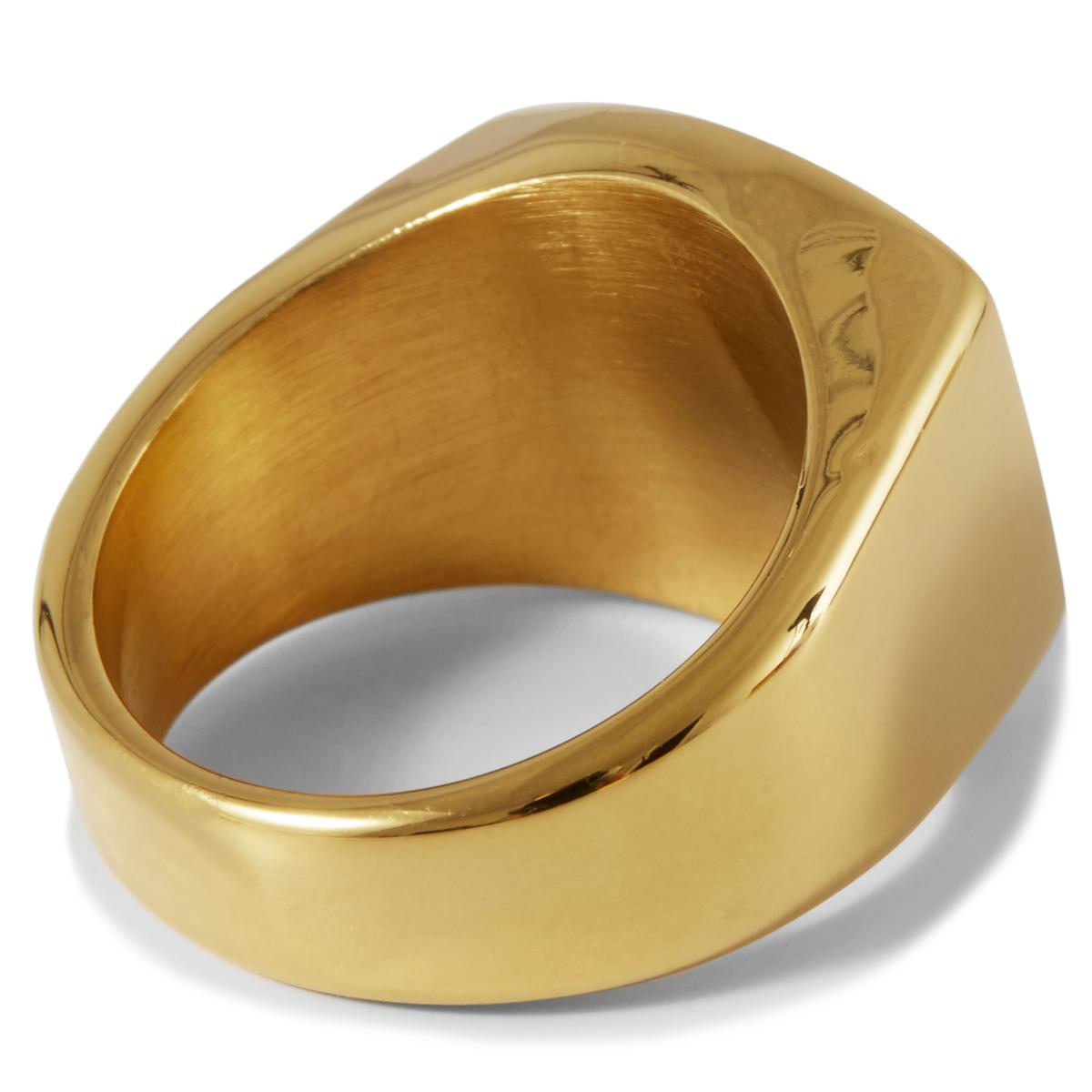 Gold-Tone Titus Ring | Lucleon | 30 day return policy