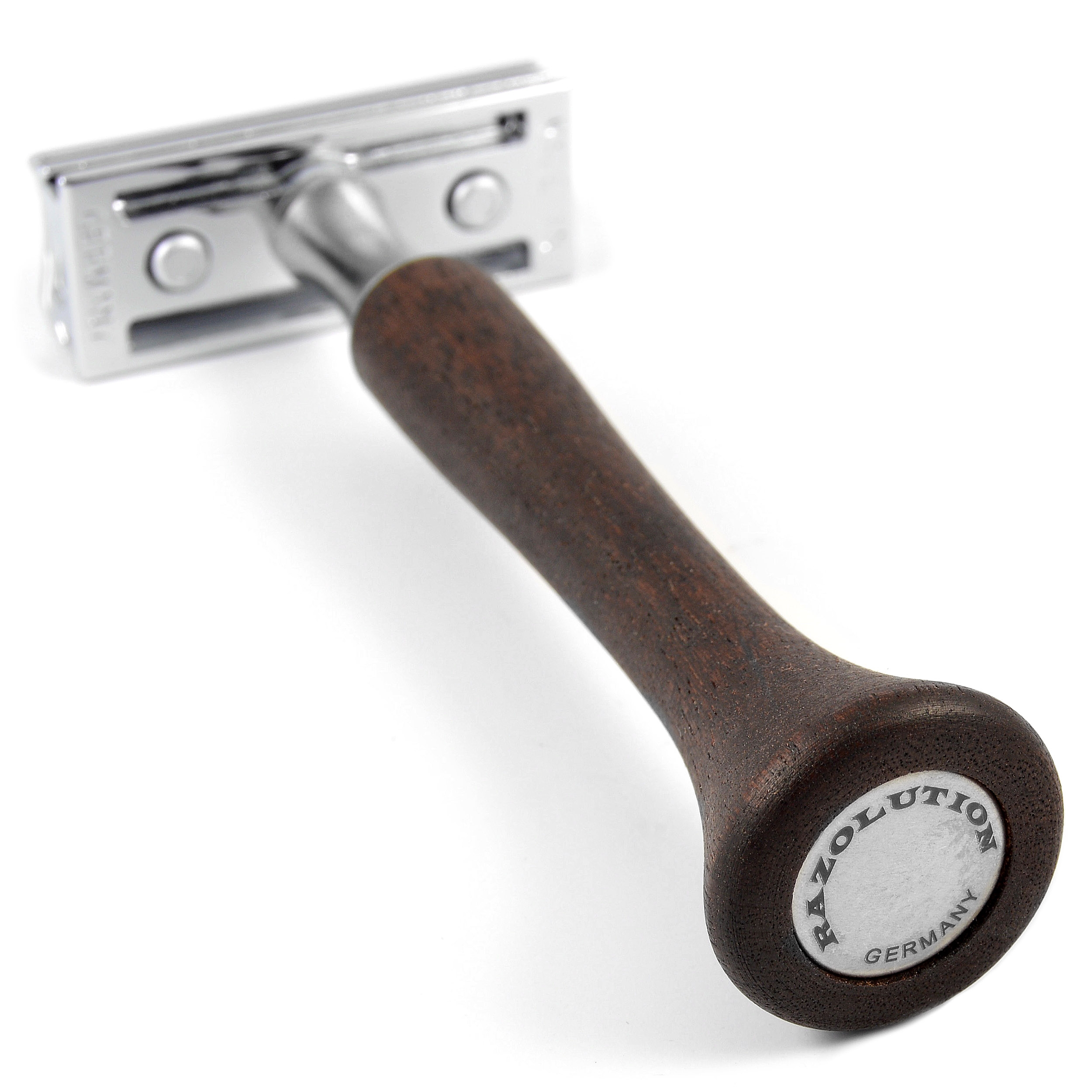 Mahogany Double Blade Luxury Razor - 3