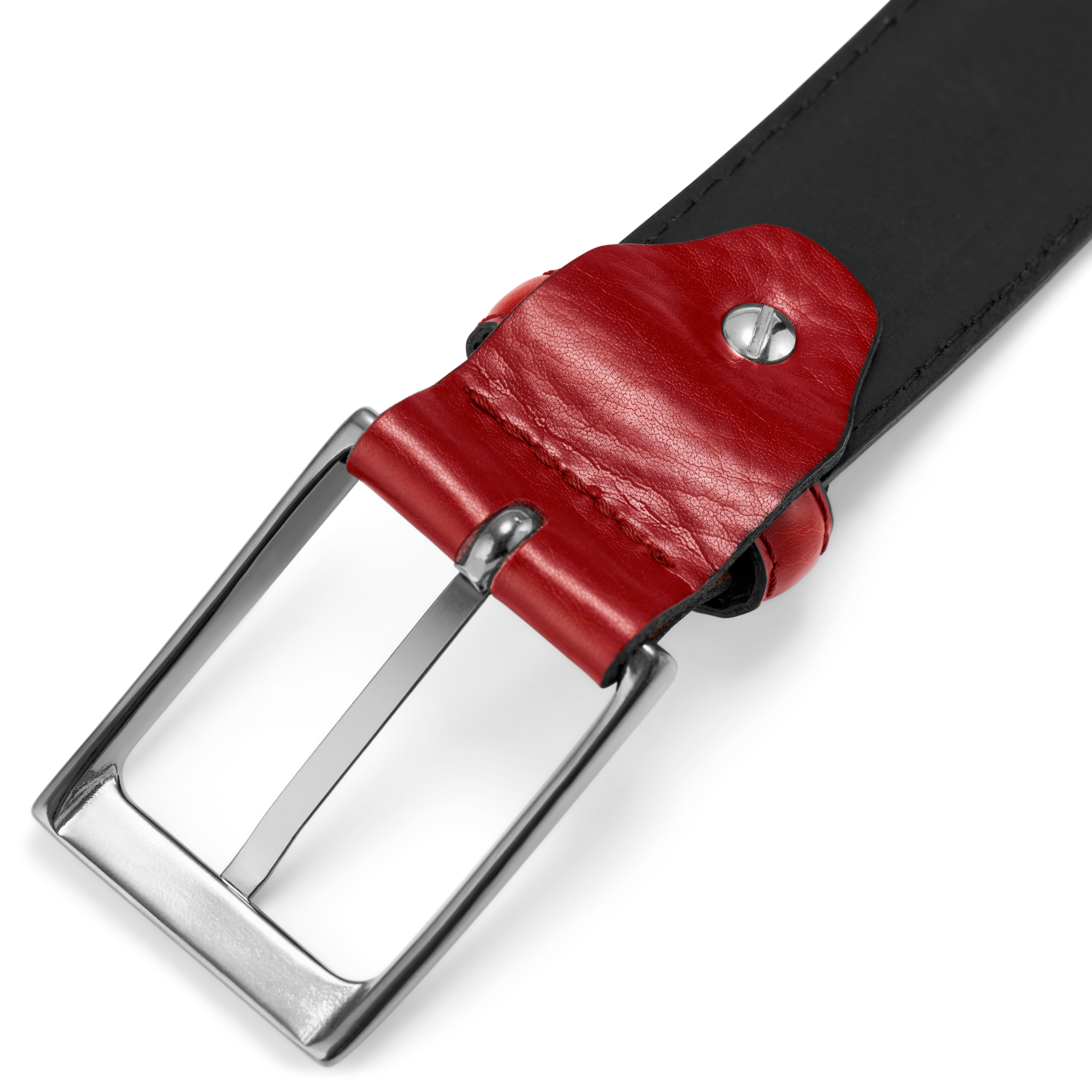 Homer raudonas odinis diržas - 5