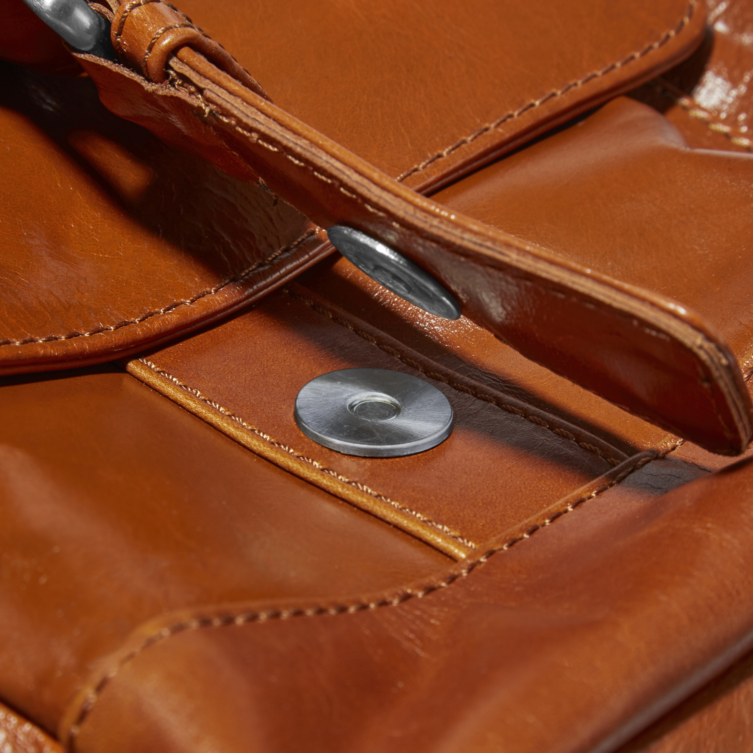 Tan Jasper Messenger Lædertaske - 12