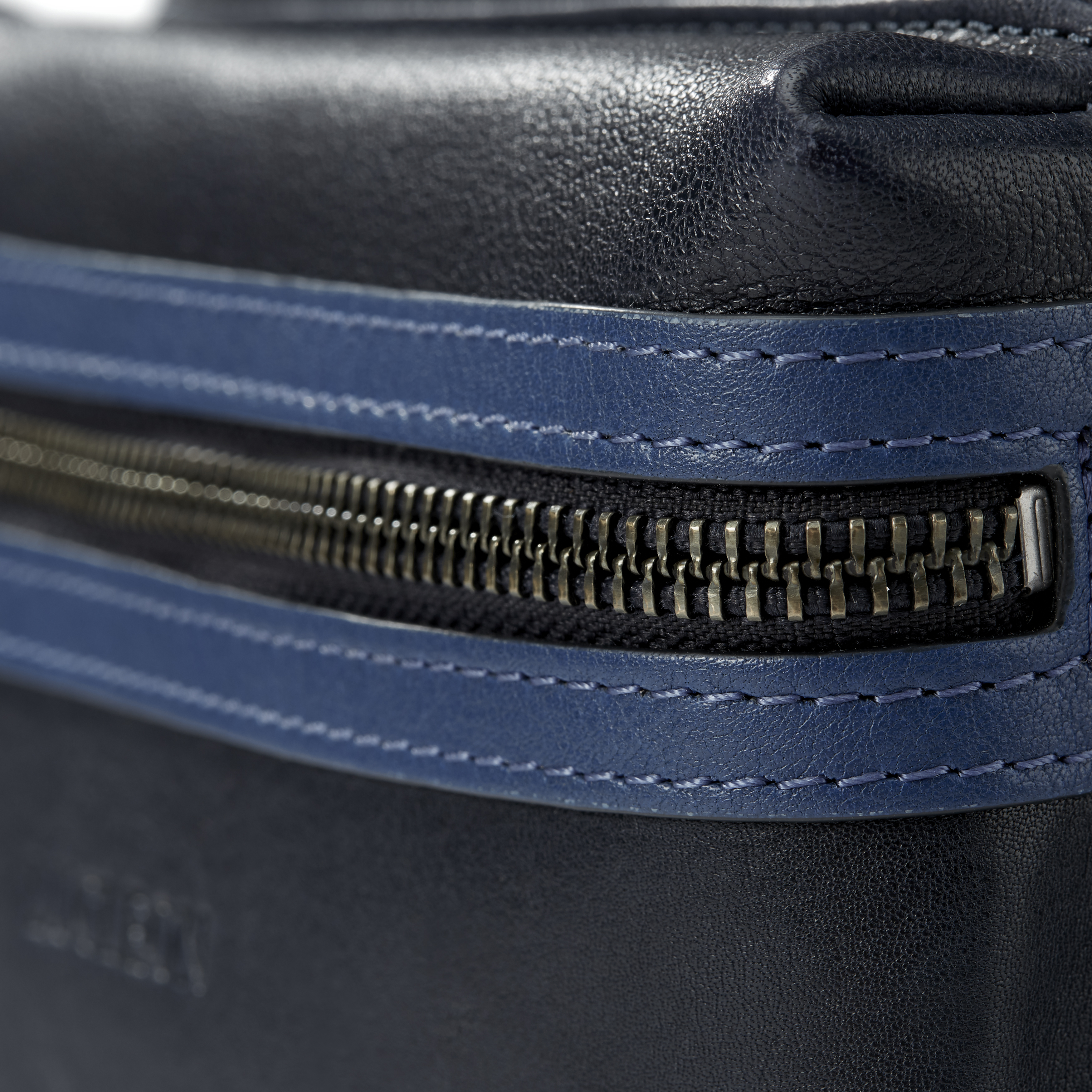 Étui pour tablette en cuir bleu marine et cobalt Liam - 7