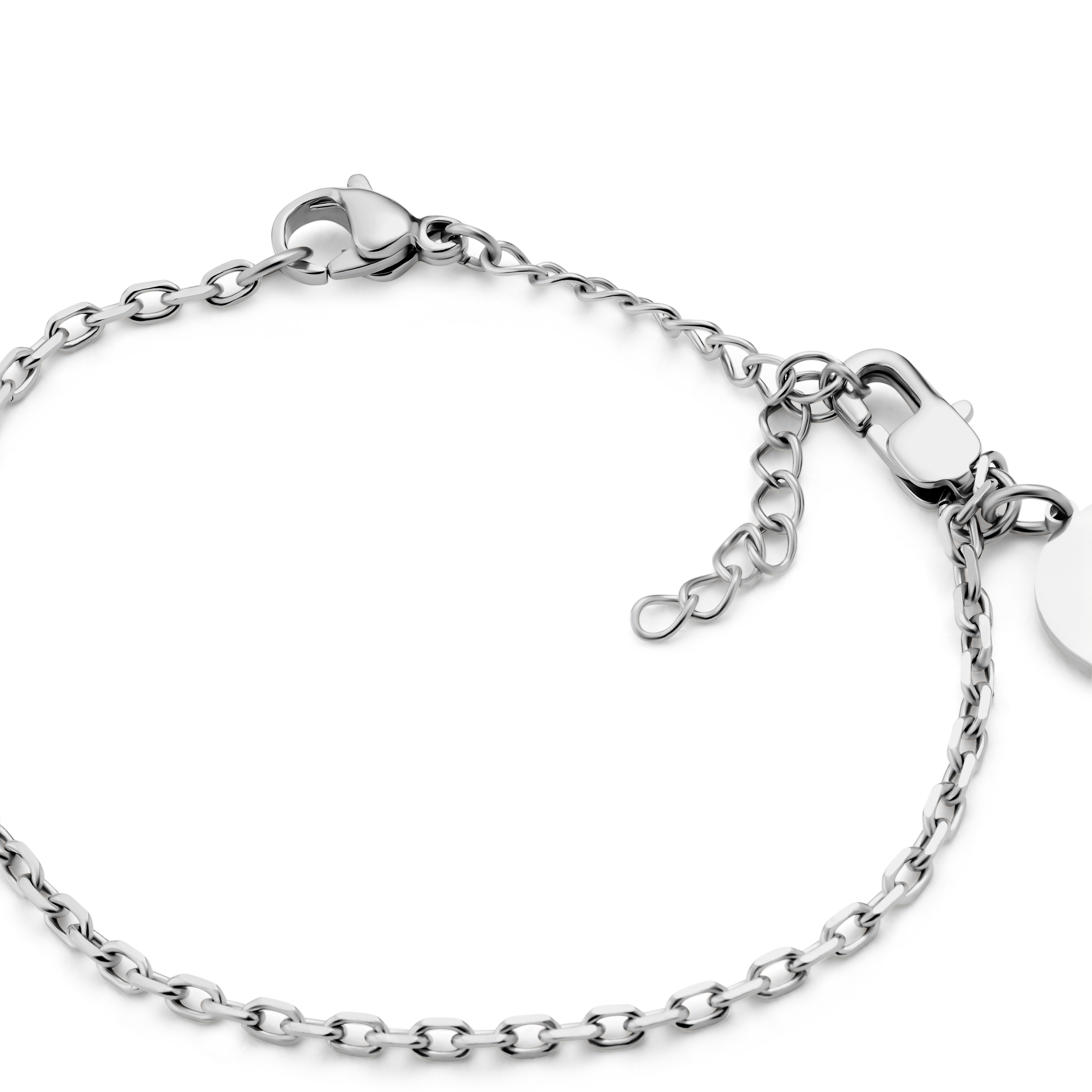 Aproces pagarinātājs no 925 sudraba ar rodija pārklājums, 5 cm - 2