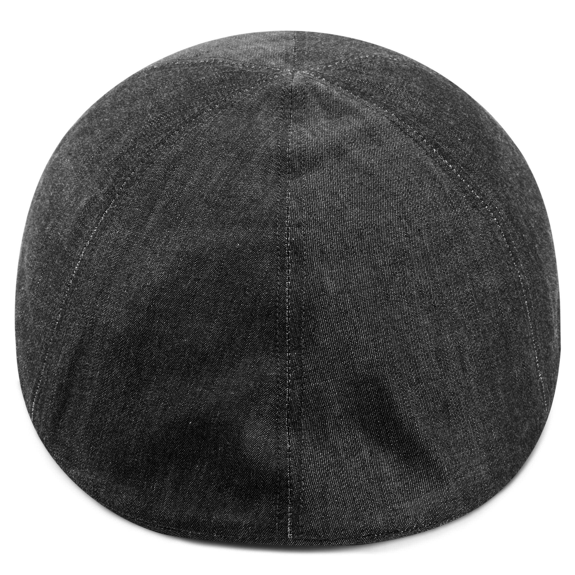Dark Grey Golf Flat Cap - 3