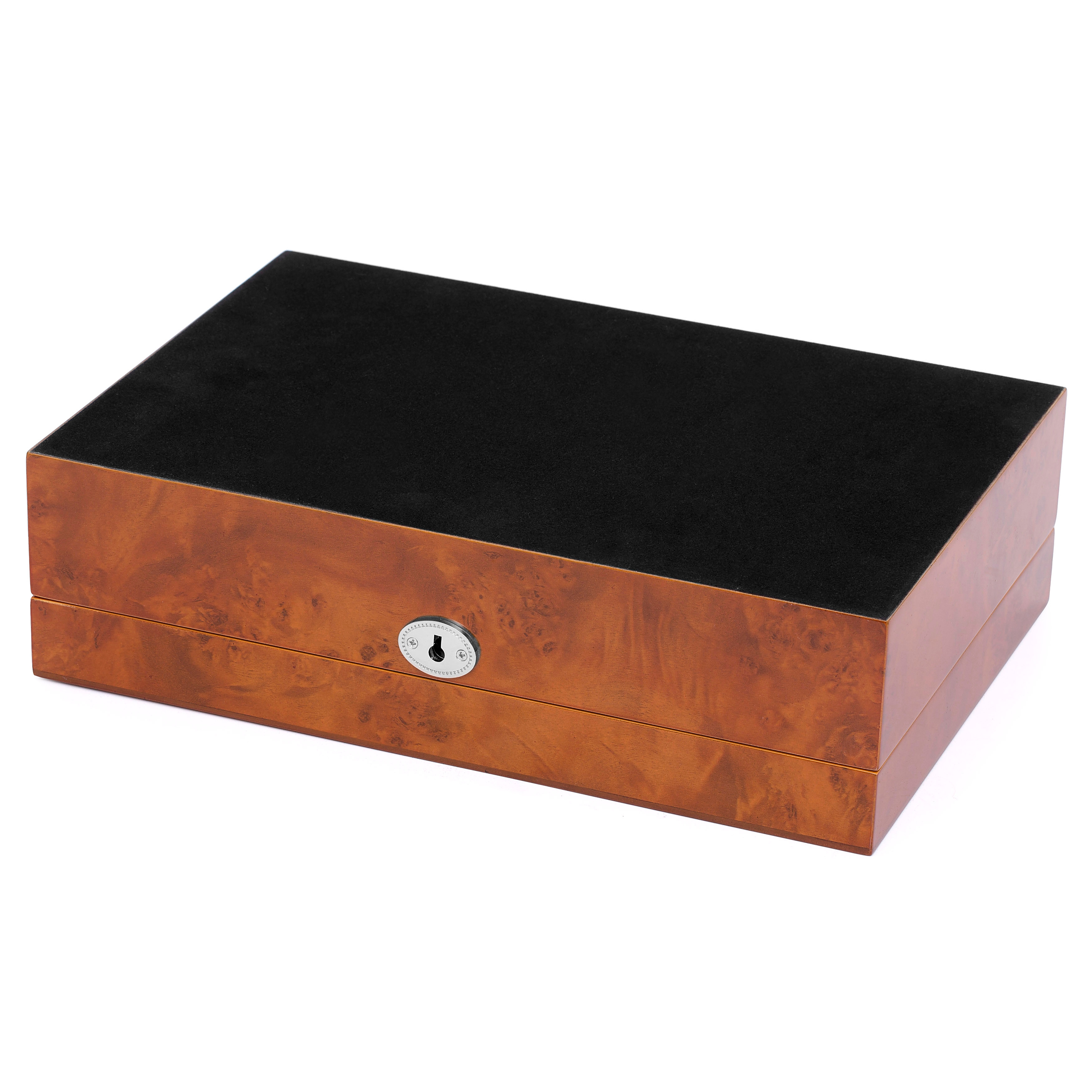 Caja de madera con nudos para 10 relojes - 4