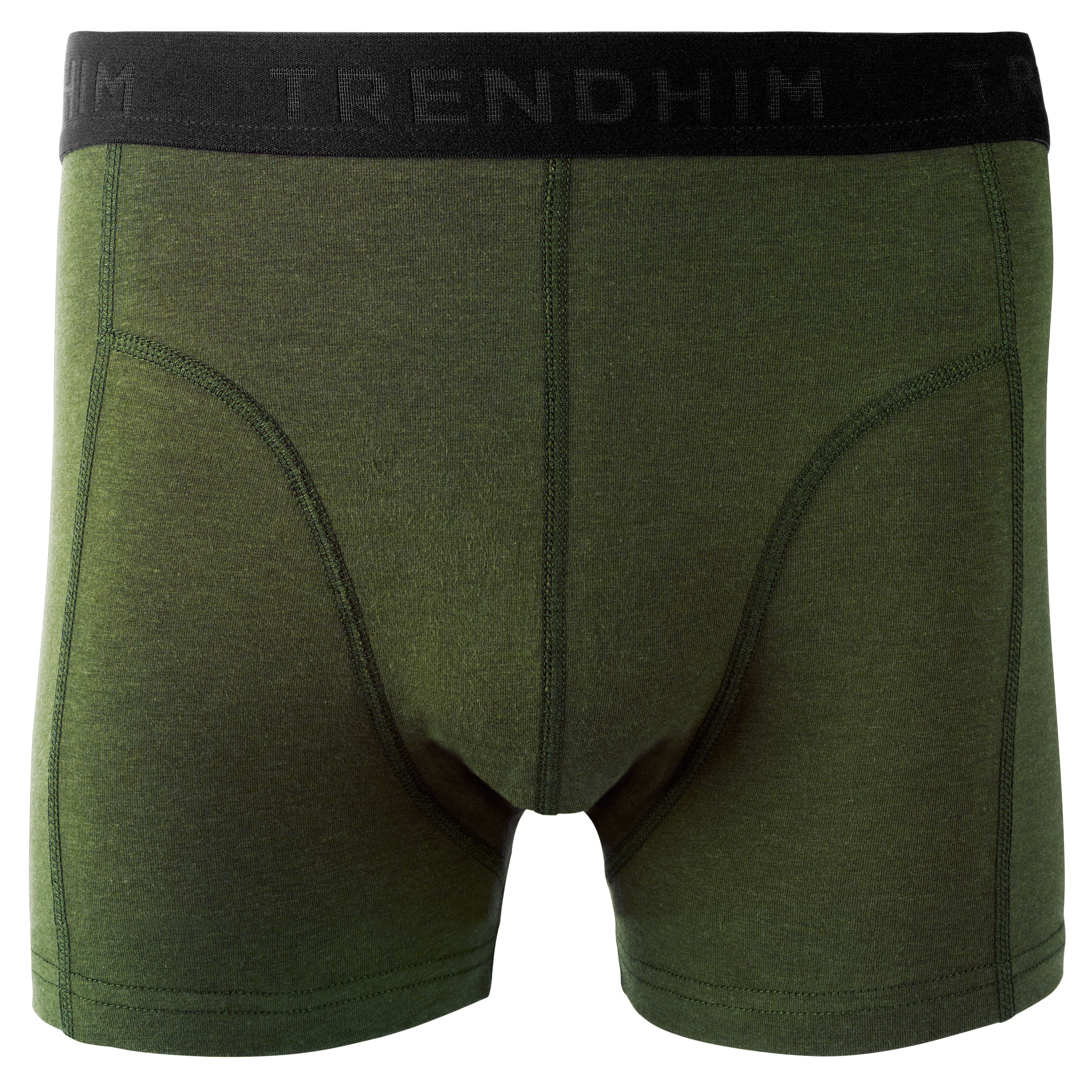 TrueFeel | Olivově zelené bavlněné boxerky - 1
